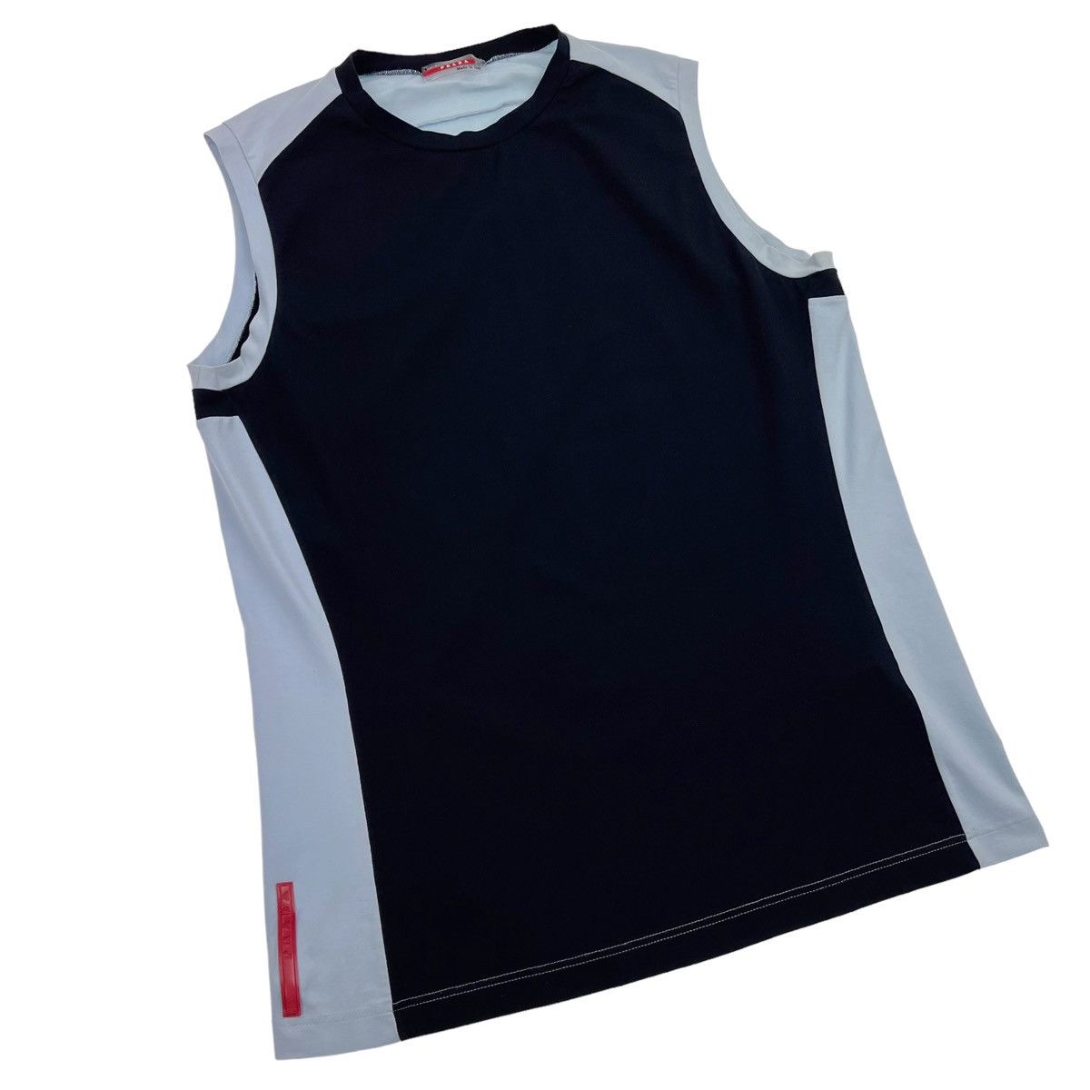 Image of Prada Navy / Light Blue Vest, Men's (Size XL)