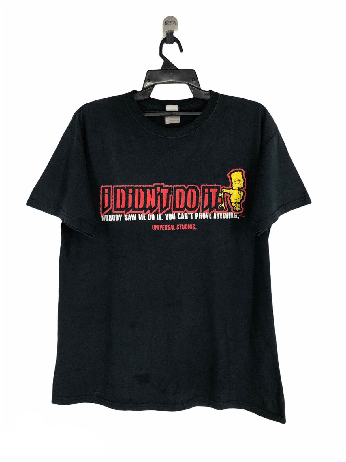 Universal Studios × Vintage Universal Studios Bart Simpson Tshirt cw21 Size US M / EU 48-50 / 2 - 1 Thumbnail