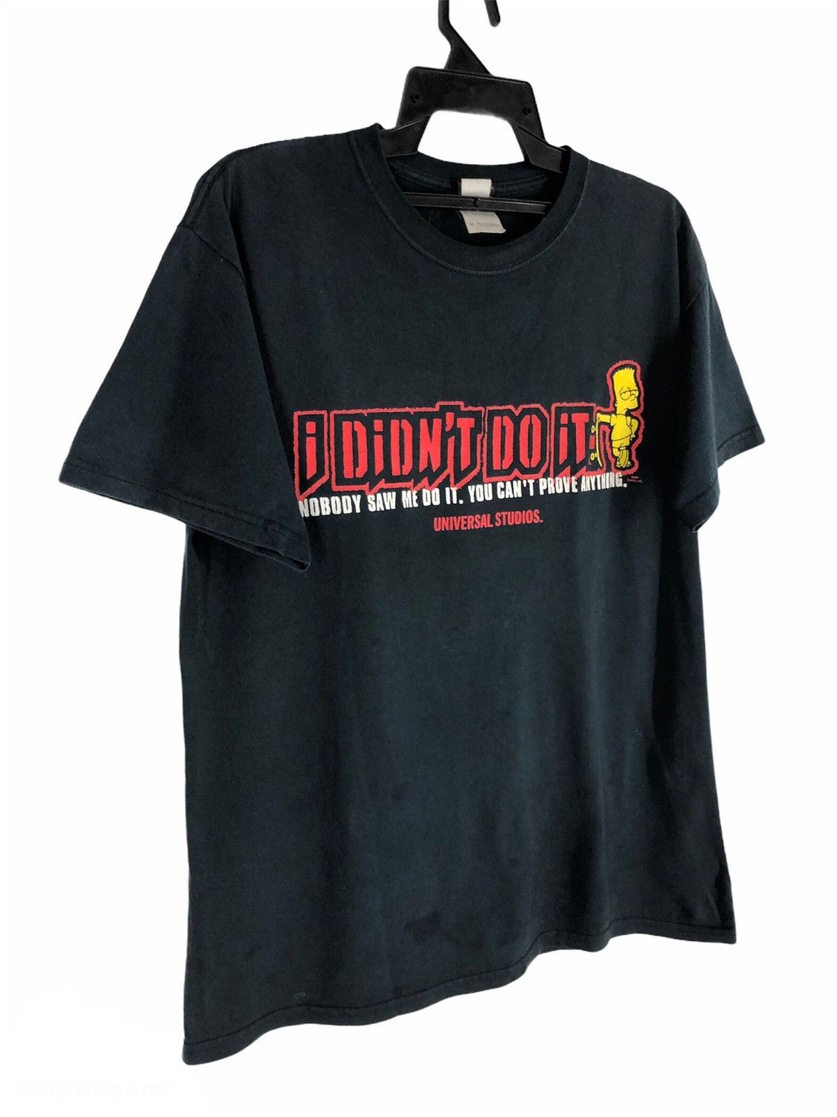 Universal Studios × Vintage Universal Studios Bart Simpson Tshirt cw21 Size US M / EU 48-50 / 2 - 2 Thumbnail