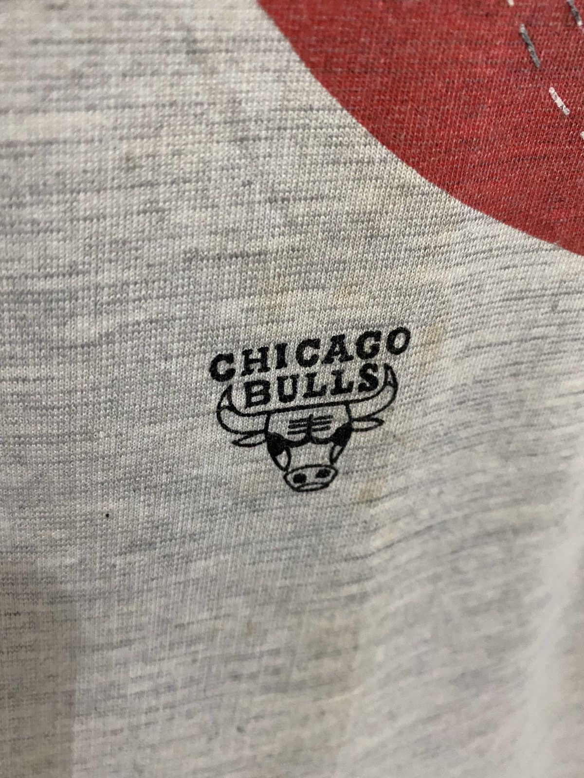 NBA × Vintage Vintage Chicago Bull Sweatshirt Size US L / EU 52-54 / 3 - 3 Thumbnail