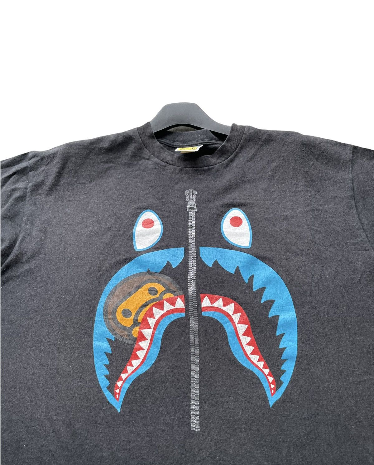 Bape Milo Shark Tee Size US XL / EU 56 / 4 - 2 Thumbnail
