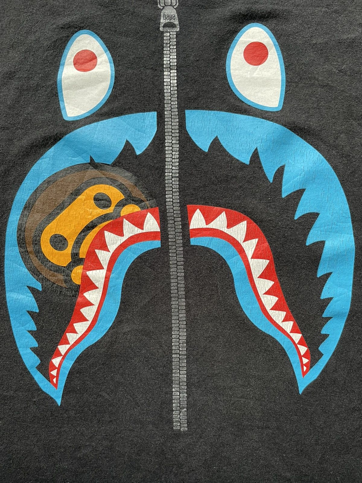 Bape Milo Shark Tee Size US XL / EU 56 / 4 - 4 Thumbnail
