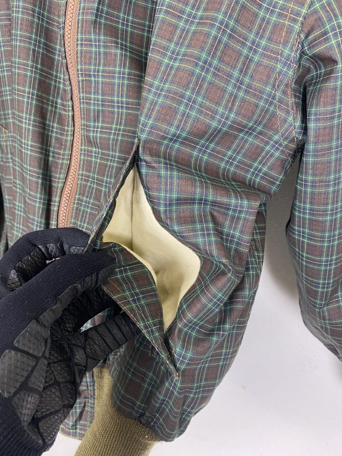 Alfred Dunhill × Vintage VINTAGE DUNHILL BOMBER JACKET WOOL FABRIC Size US L / EU 52-54 / 3 - 11 Thumbnail