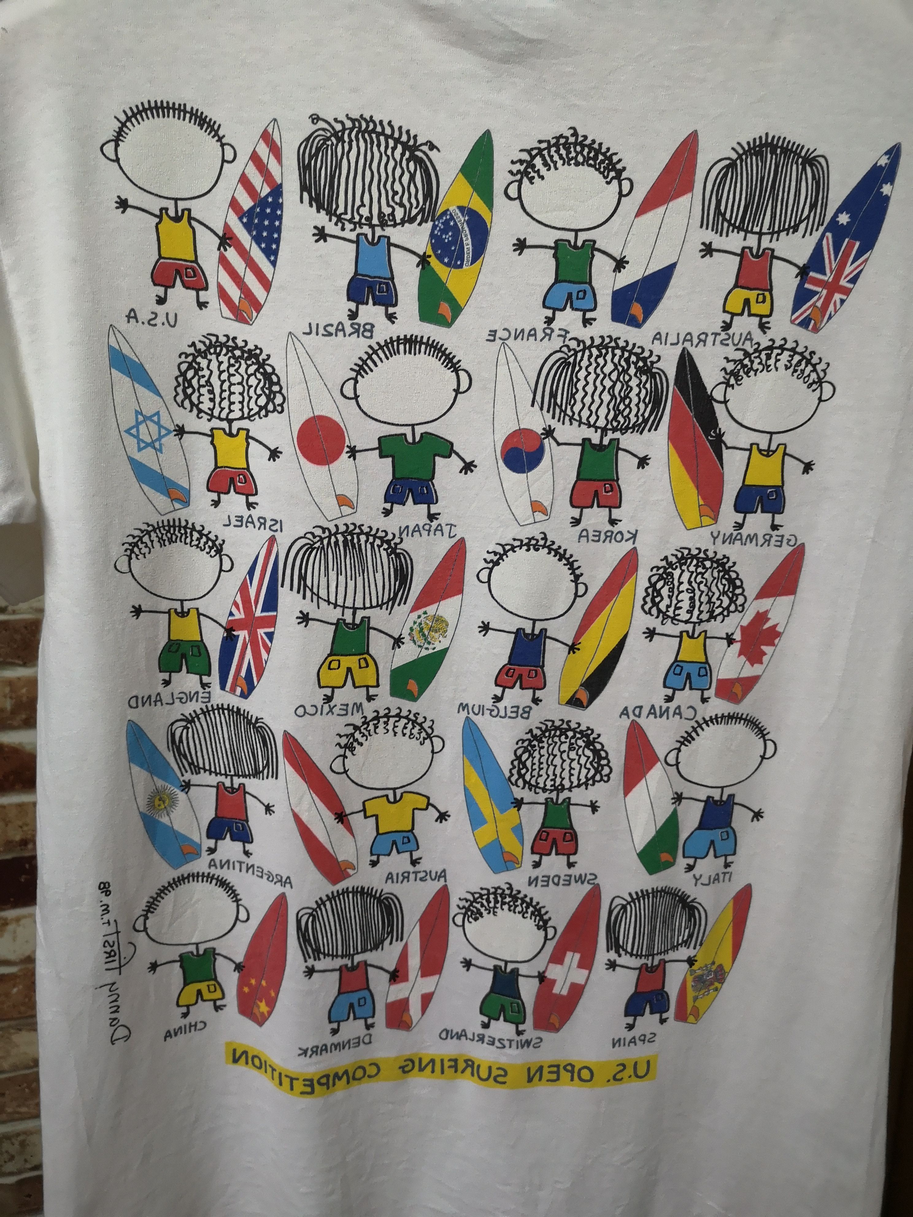 Cartoon Network × Vintage Vintage Full Print Danny First Parady US Open Surfing Size US M / EU 48-50 / 2 - 4 Thumbnail
