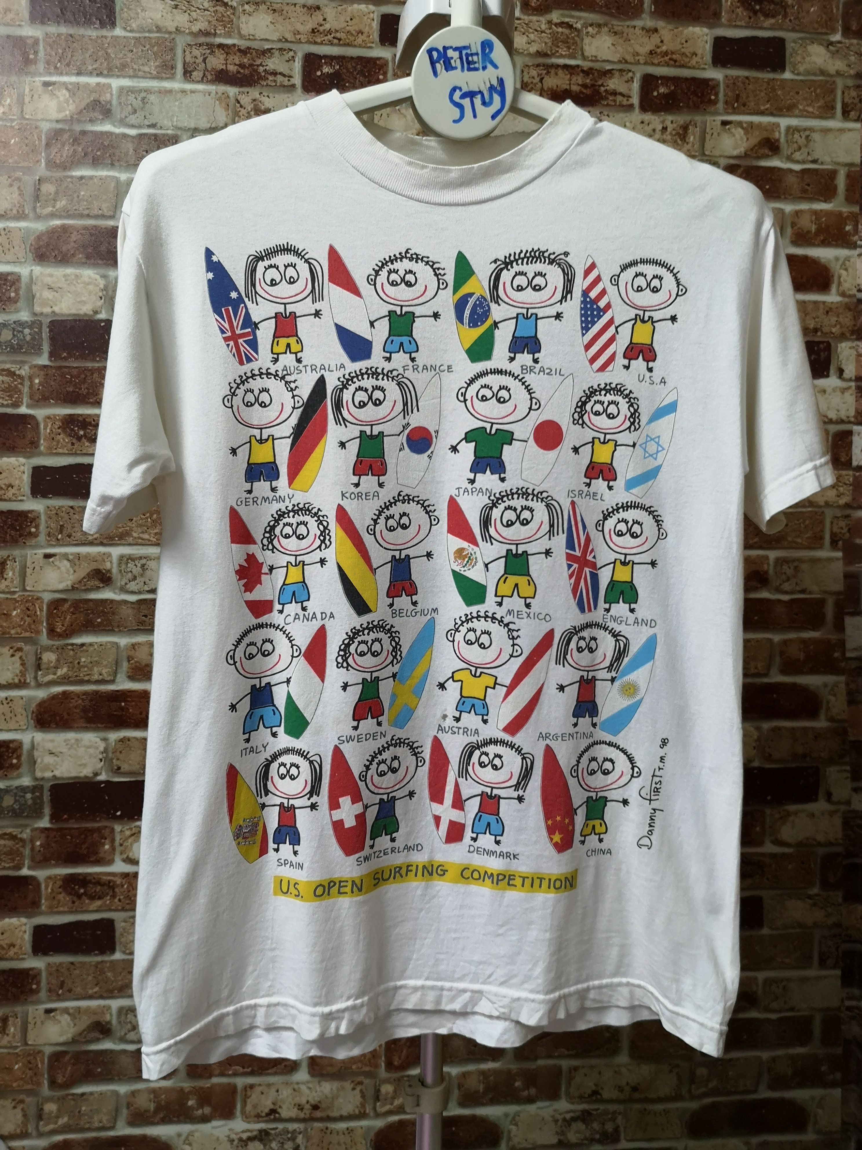 Cartoon Network × Vintage Vintage Full Print Danny First Parady US Open Surfing Size US M / EU 48-50 / 2 - 1 Thumbnail