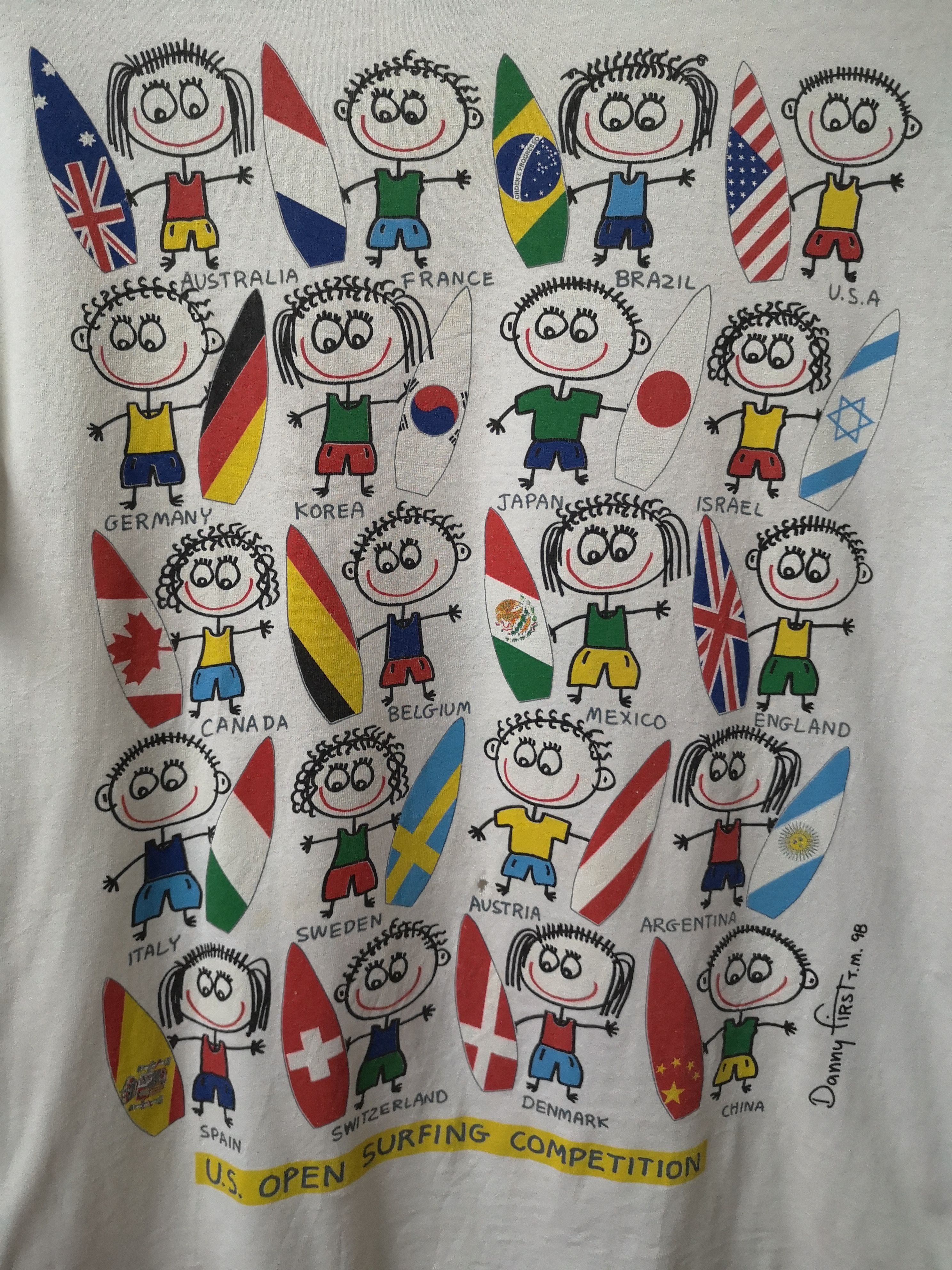 Cartoon Network × Vintage Vintage Full Print Danny First Parady US Open Surfing Size US M / EU 48-50 / 2 - 2 Thumbnail
