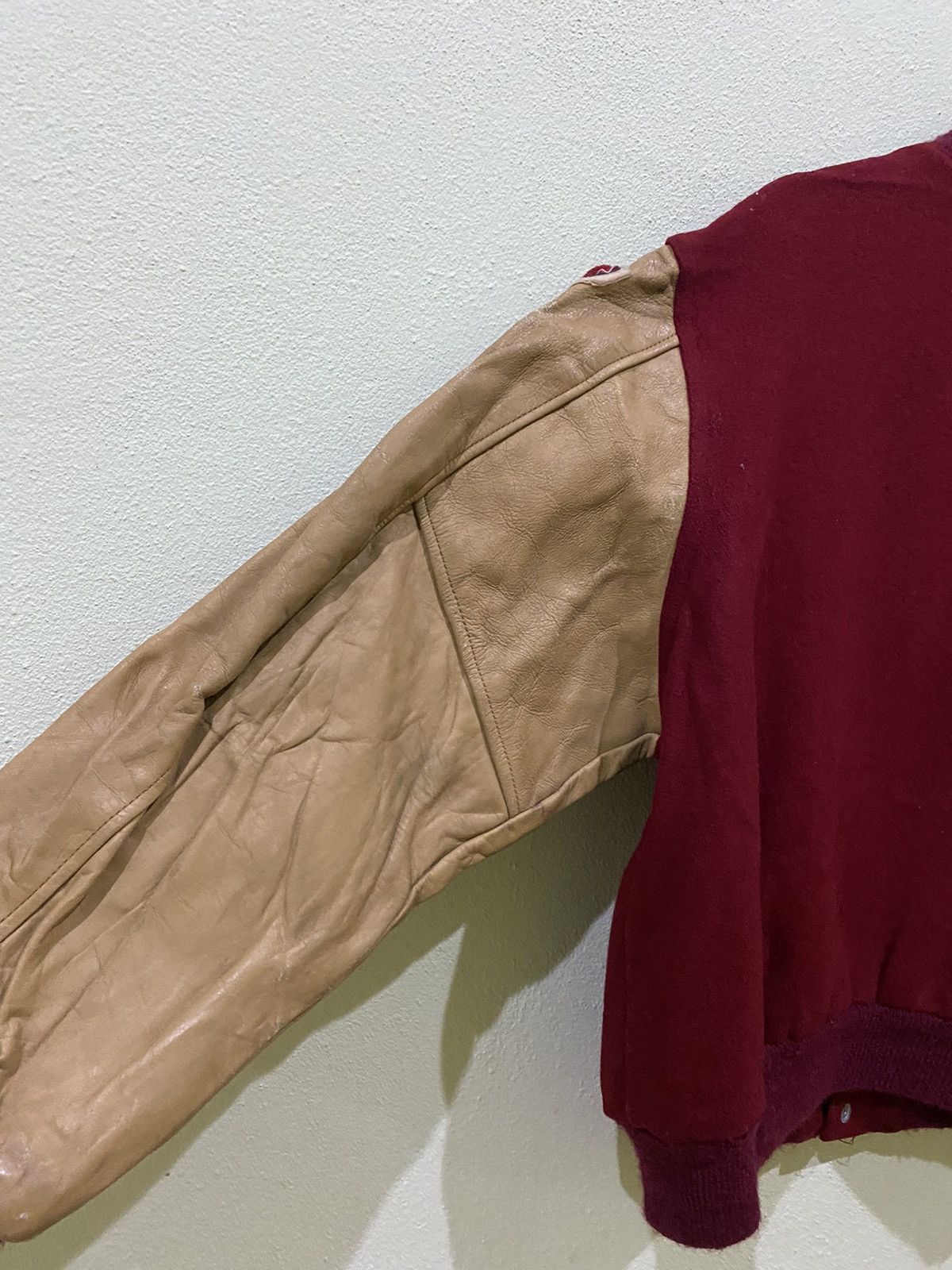 Vintage Custom Made Award Jacket by Kaye Bros Varsity Jacket Size US M / EU 48-50 / 2 - 14 Thumbnail