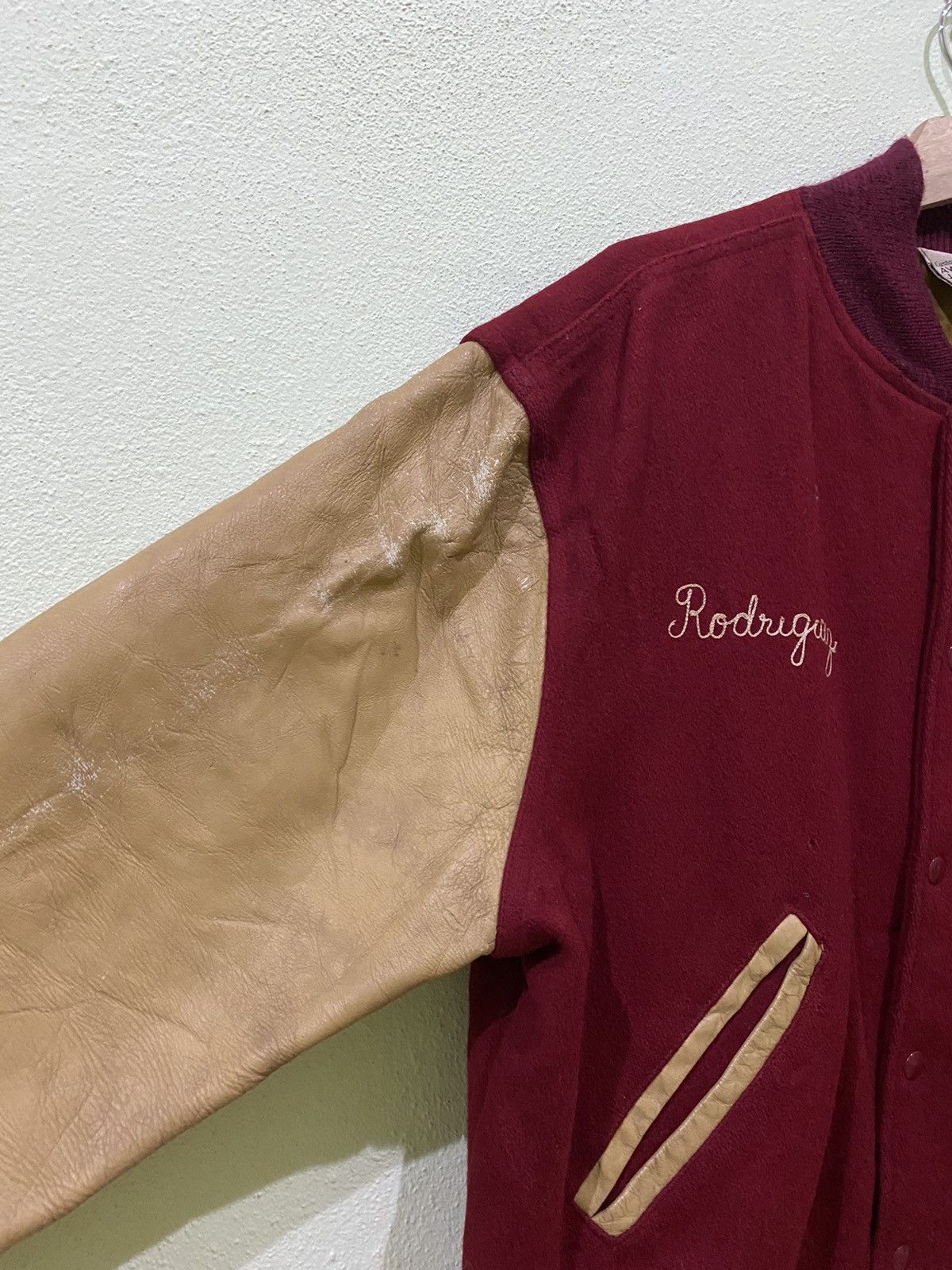 Vintage Custom Made Award Jacket by Kaye Bros Varsity Jacket Size US M / EU 48-50 / 2 - 7 Thumbnail