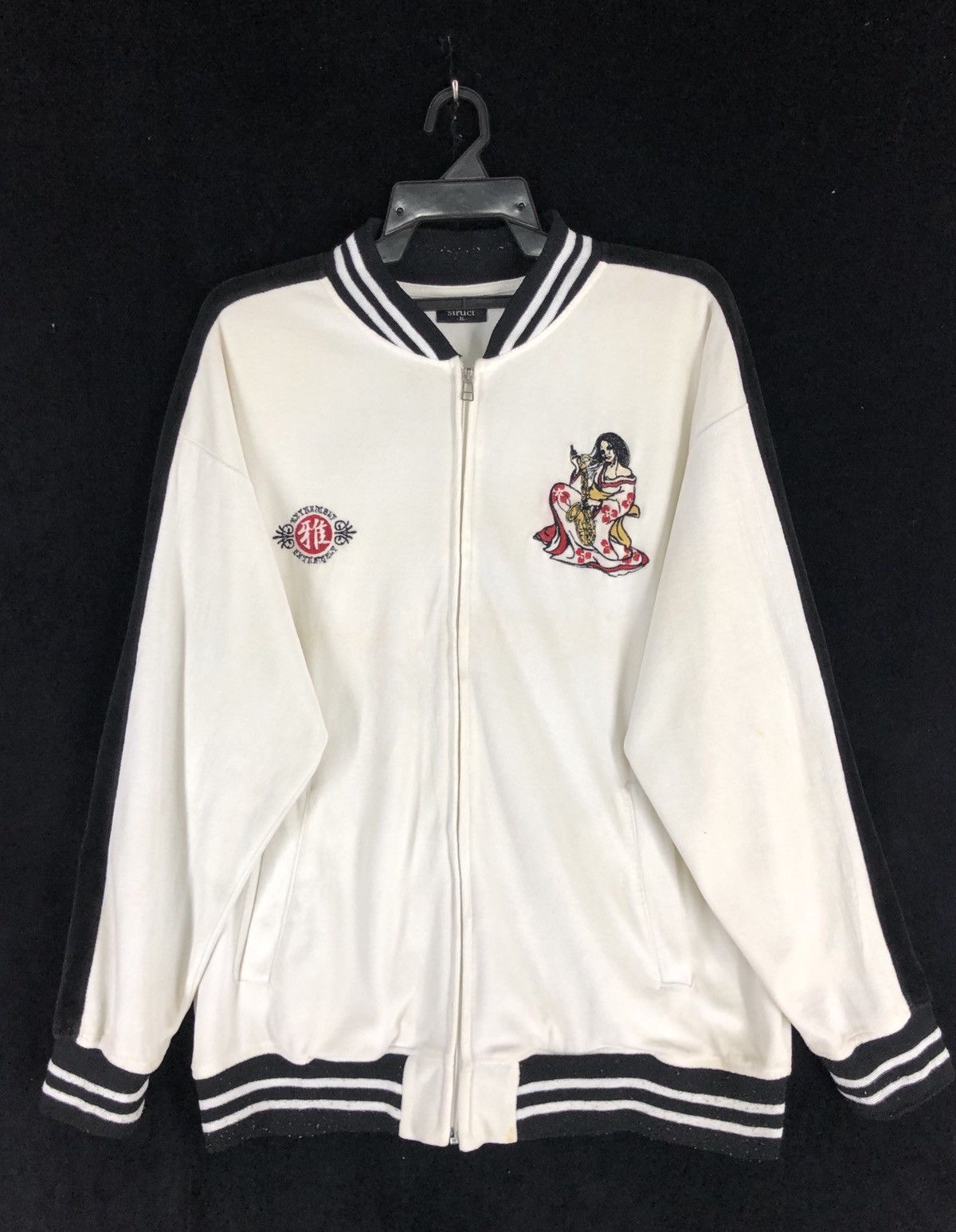Japanese Brand BULLET NOISE DEFINITE STANCE FULL ZIPPER Size US XXL / EU 58 / 5 - 2 Thumbnail