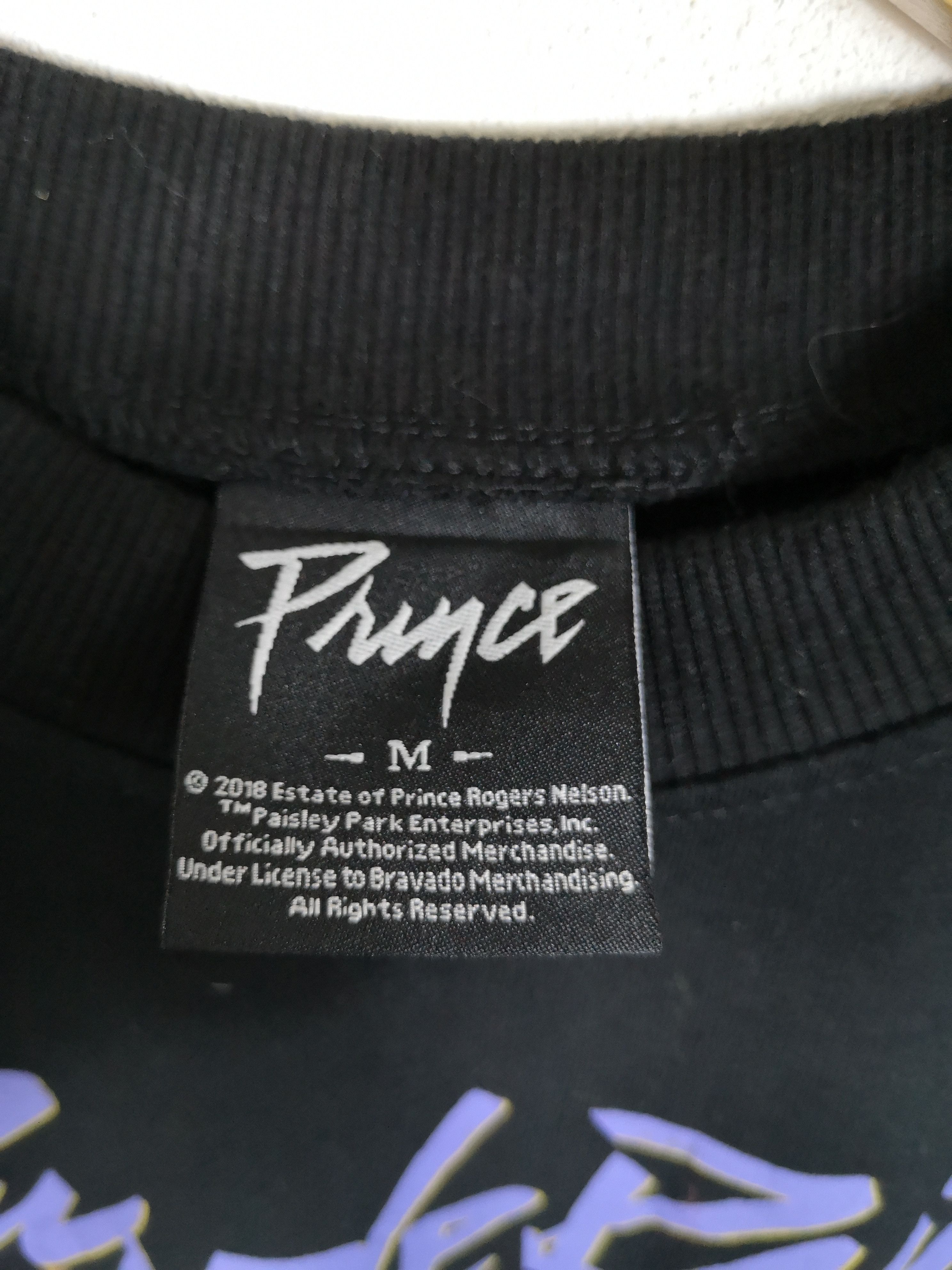 Band Tees Purple Rain "Prince the Revolution" long sleeve Tees Size US M / EU 48-50 / 2 - 4 Thumbnail