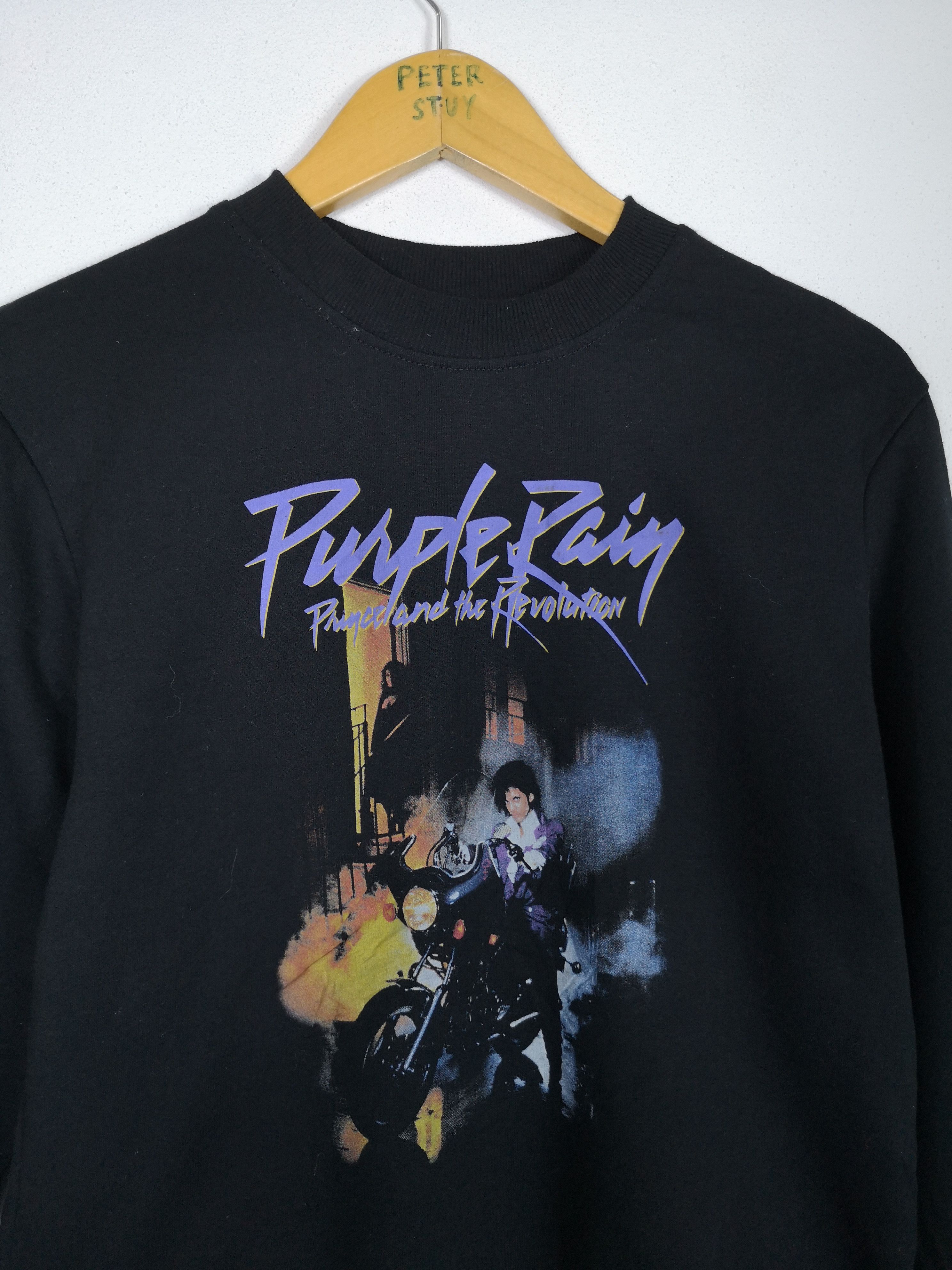 Band Tees Purple Rain "Prince the Revolution" long sleeve Tees Size US M / EU 48-50 / 2 - 2 Thumbnail
