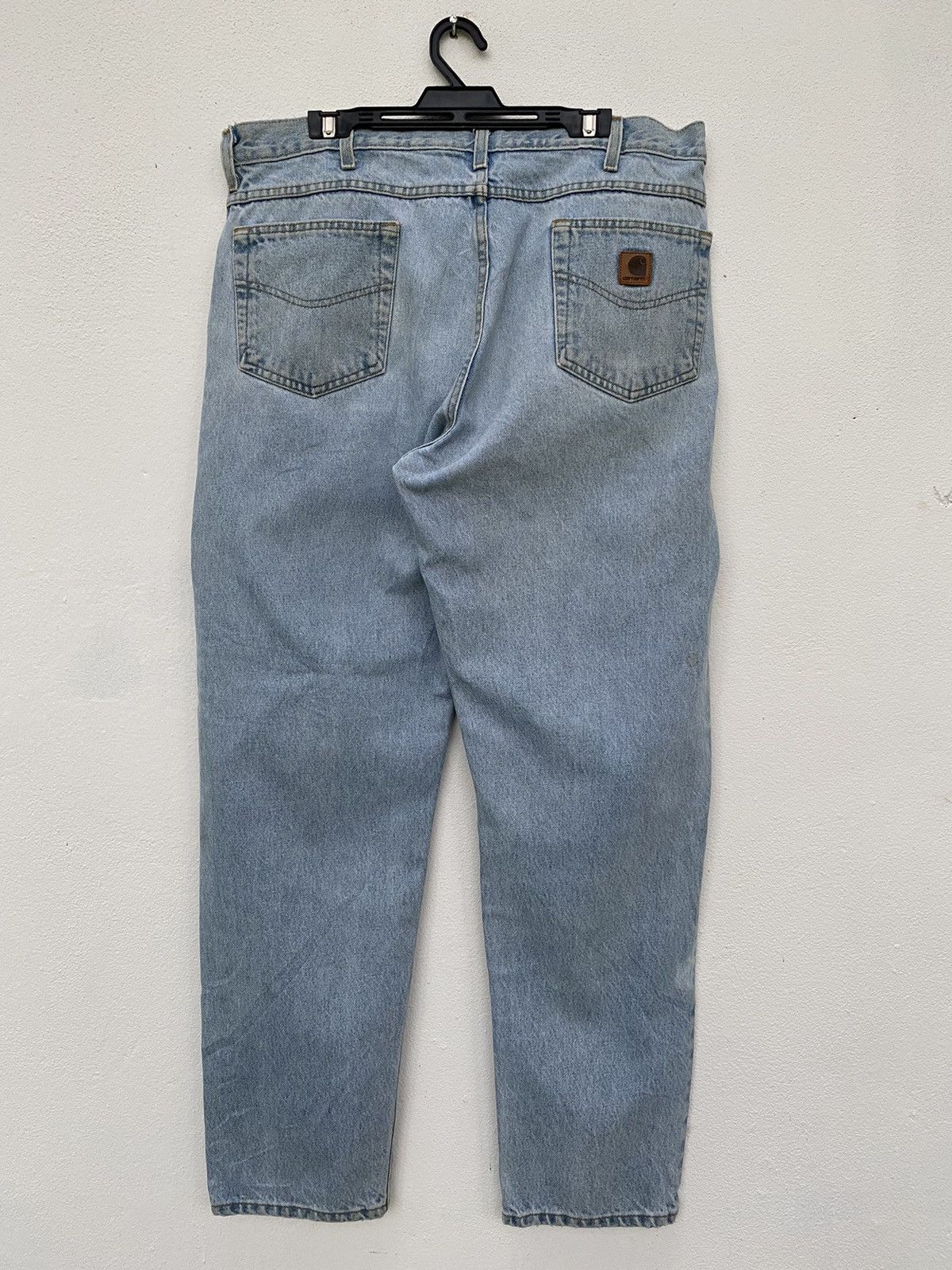 Carhartt × Vintage Vintage 90s Carhartt Denim Pants Size US 36 / EU 52 - 2 Thumbnail