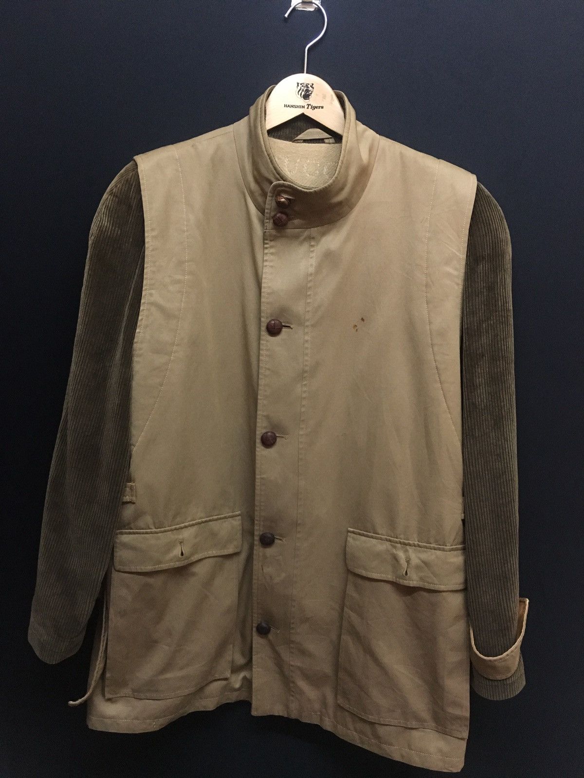 Gucci Vintage GUCCI Corduroy Sleeve Jacket Size US XL / EU 56 / 4 - 1 Thumbnail