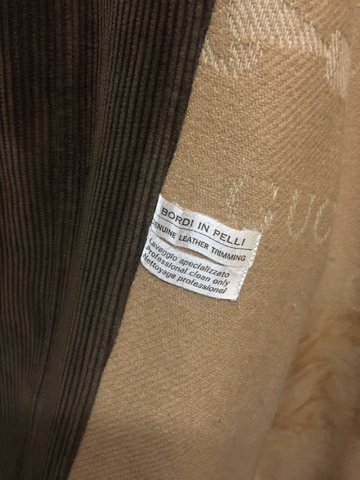 Gucci Vintage GUCCI Corduroy Sleeve Jacket Size US XL / EU 56 / 4 - 10 Thumbnail