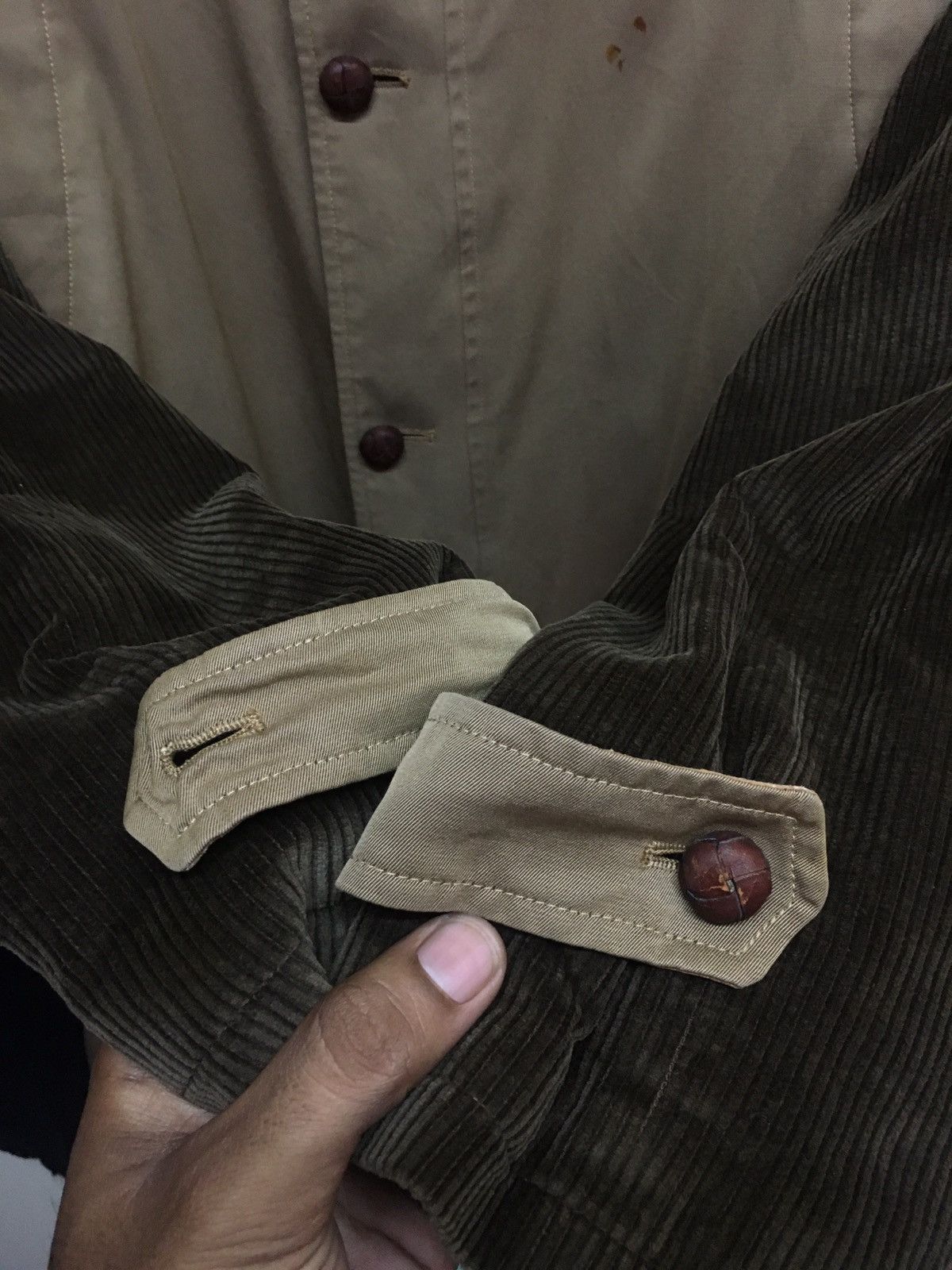 Gucci Vintage GUCCI Corduroy Sleeve Jacket Size US XL / EU 56 / 4 - 4 Thumbnail