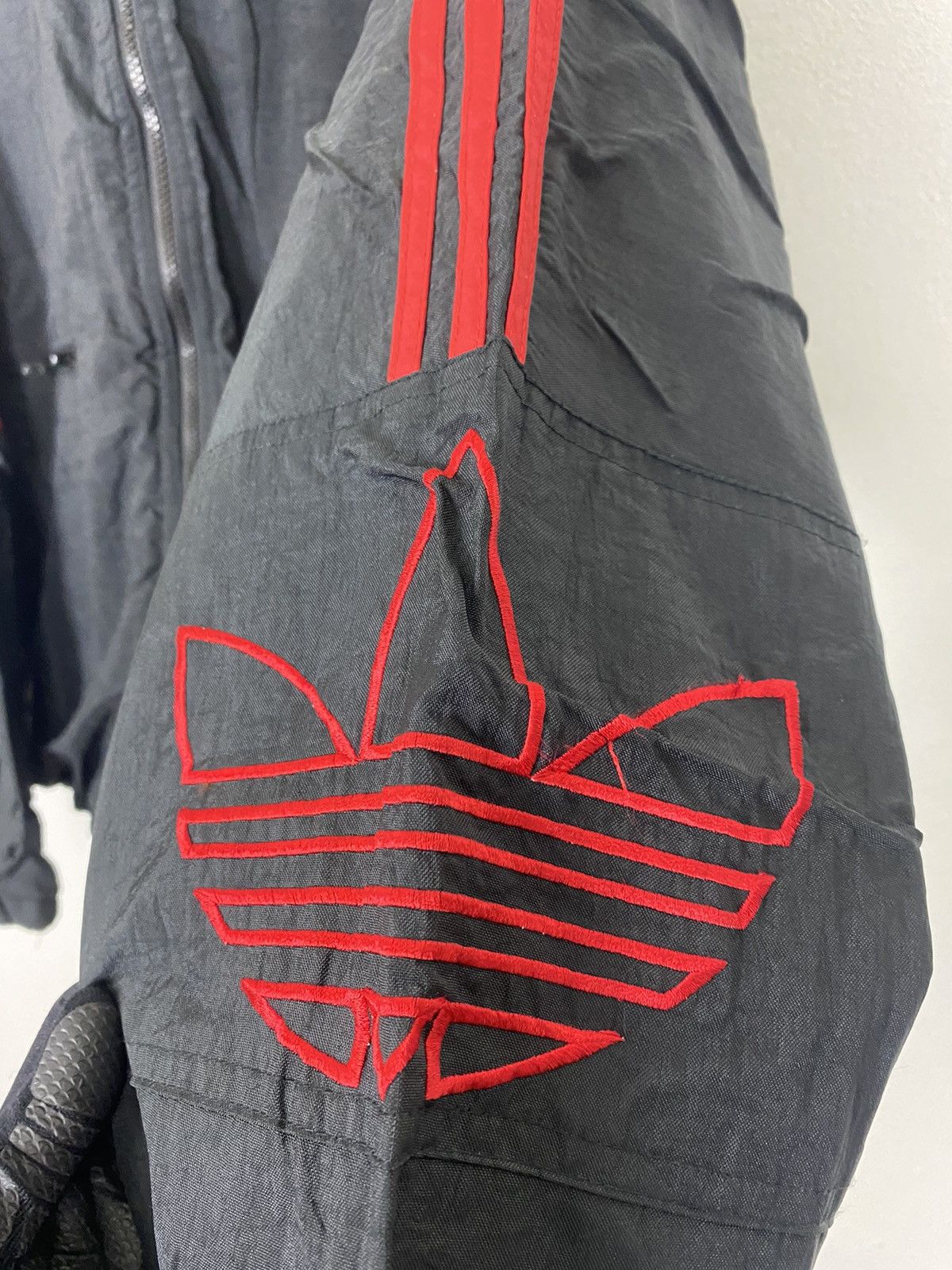 Adidas × Vintage VINTAGE ADIDAS HODDIES JACKET BIG LOGO Size US M / EU 48-50 / 2 - 5 Thumbnail