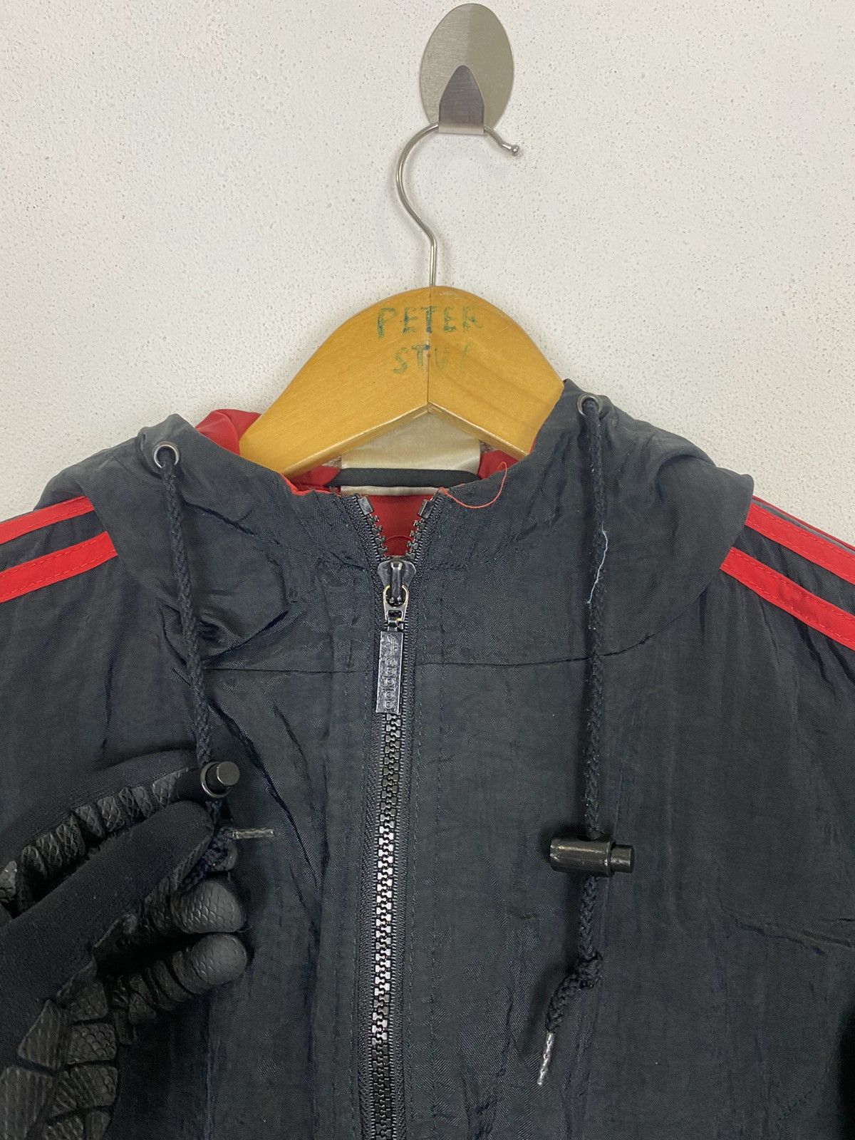 Adidas × Vintage VINTAGE ADIDAS HODDIES JACKET BIG LOGO Size US M / EU 48-50 / 2 - 6 Thumbnail