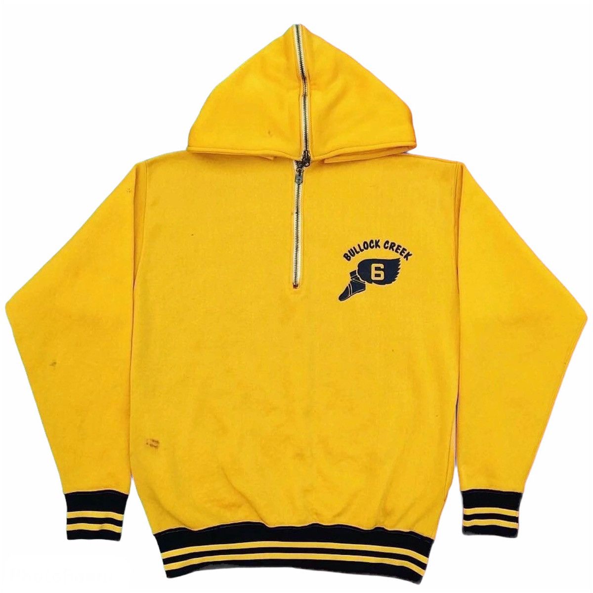 Vintage 60s Champion Products Fleece Halfzipp Hoodie
