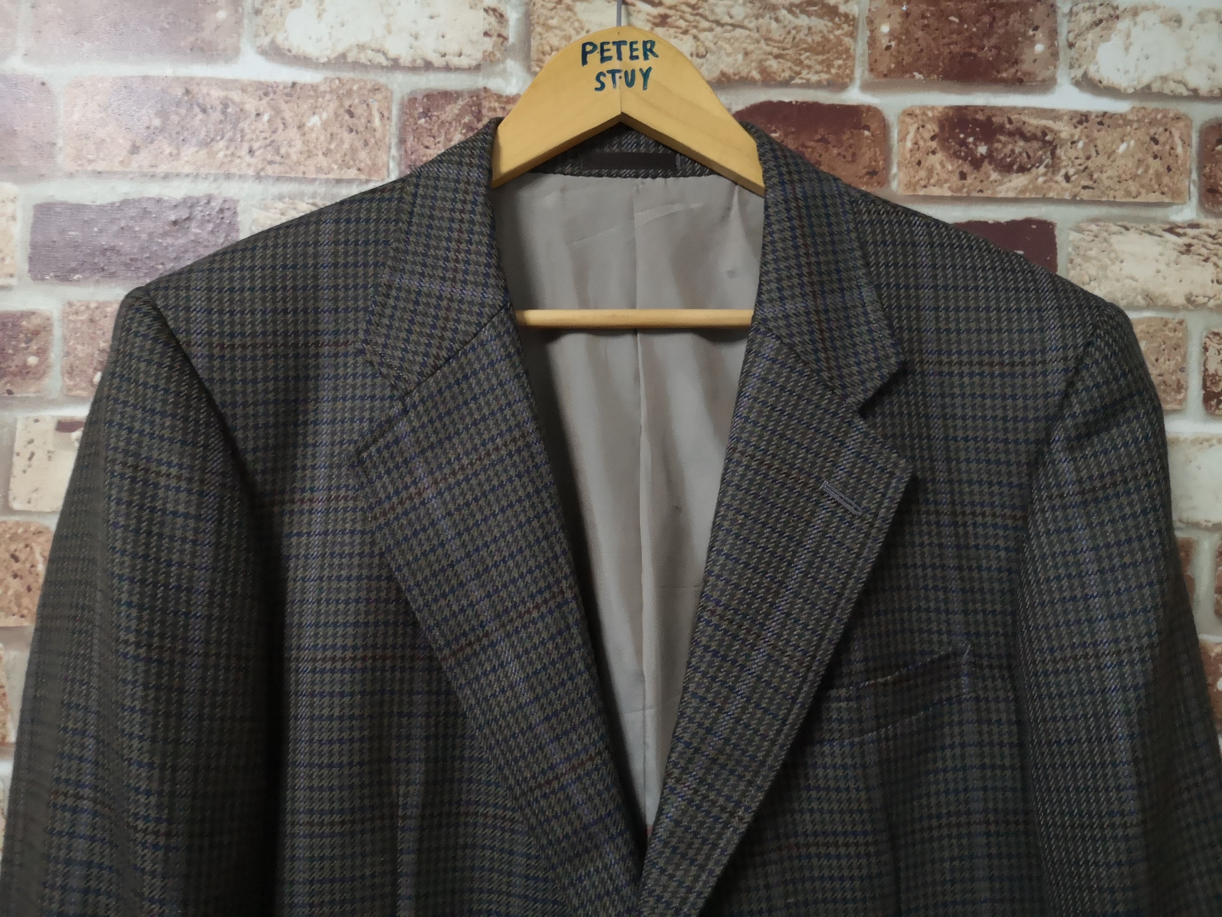Burberry × Designer × Vintage RARE Vintage Burberrys Blazer Classic Design Size 44R - 4 Thumbnail
