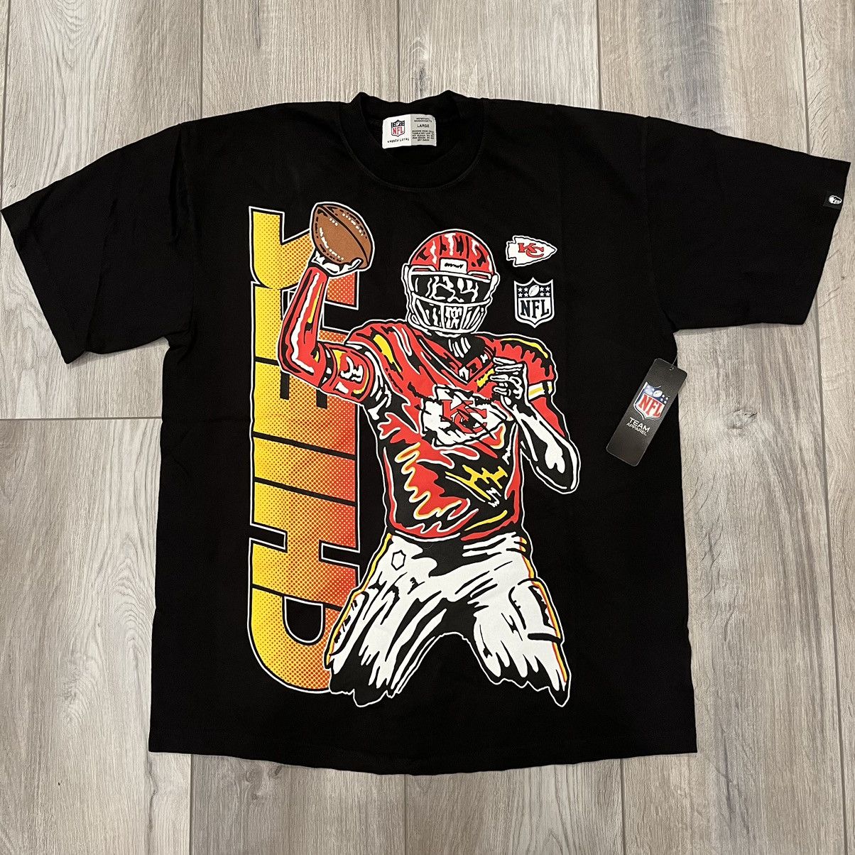 Warren Lotas Warren Lotas NFL Chiefs Go Long Championship Tee Large