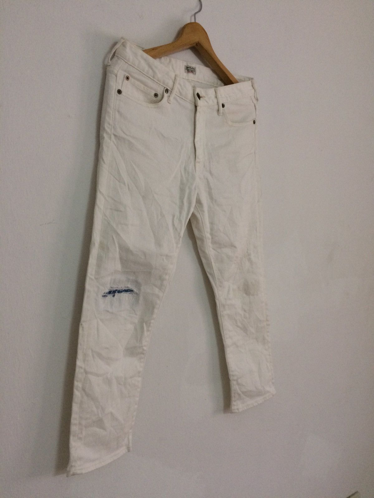 Japan Blue × Vintage 🔥🔥Japan Blue Jeans Distressed jeans Denim Size US 30 / EU 46 - 3 Thumbnail