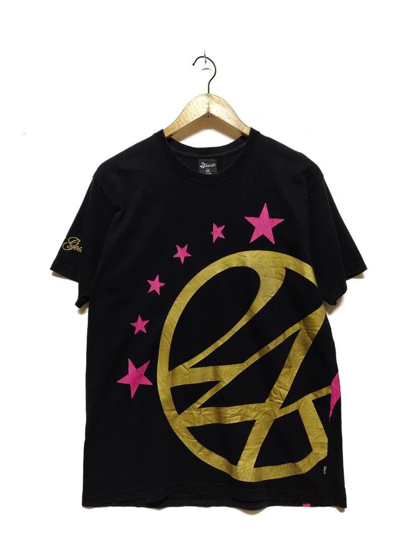 Japanese Brand 24 Karats Japan Tees Big Graphics Allover Print Tshirts Size US M / EU 48-50 / 2 - 1 Thumbnail