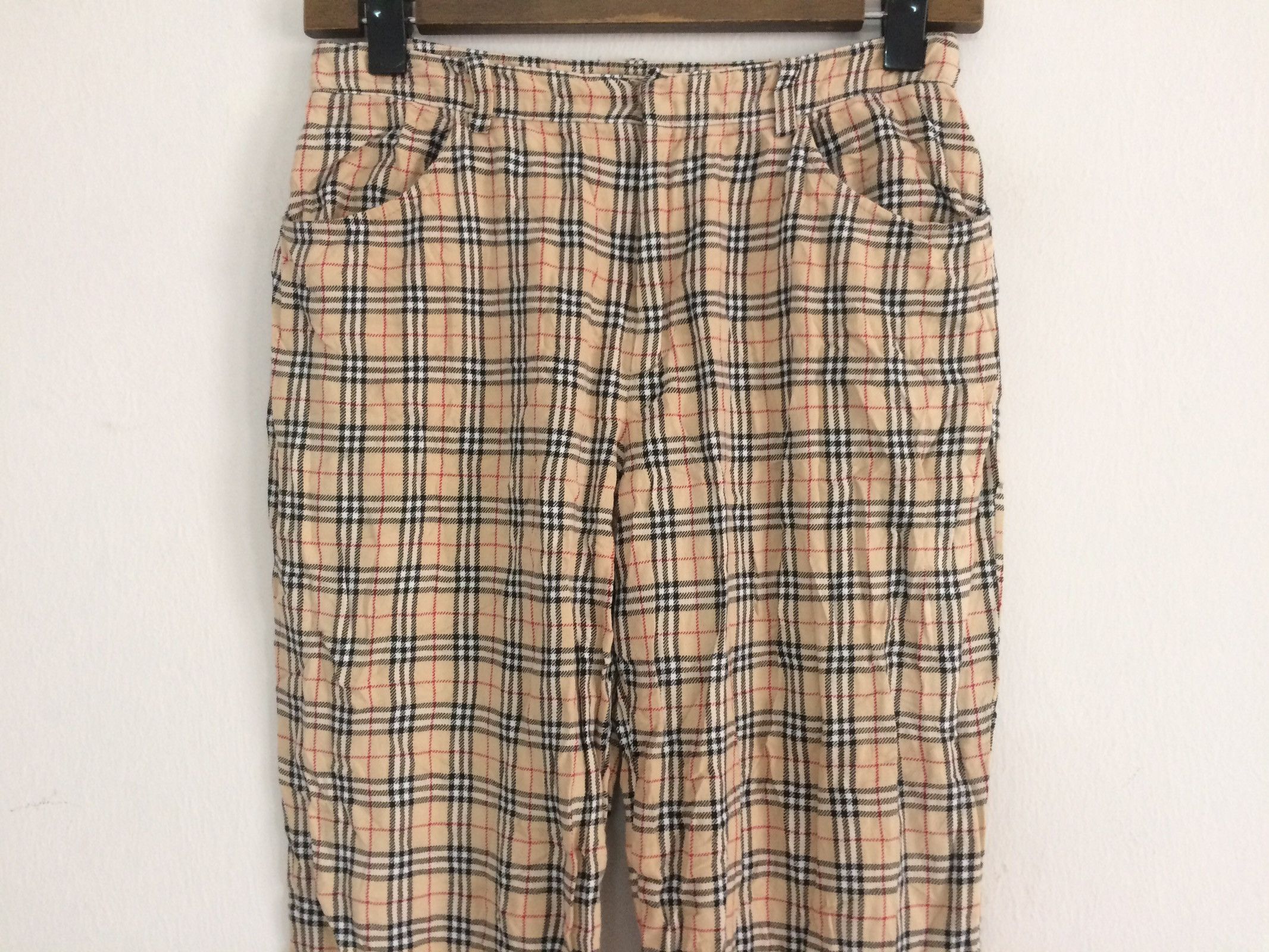 Burberry 🔥🔥Burberrys Blue Label Nova Check Pants Size US 26 / EU 42 - 4 Thumbnail