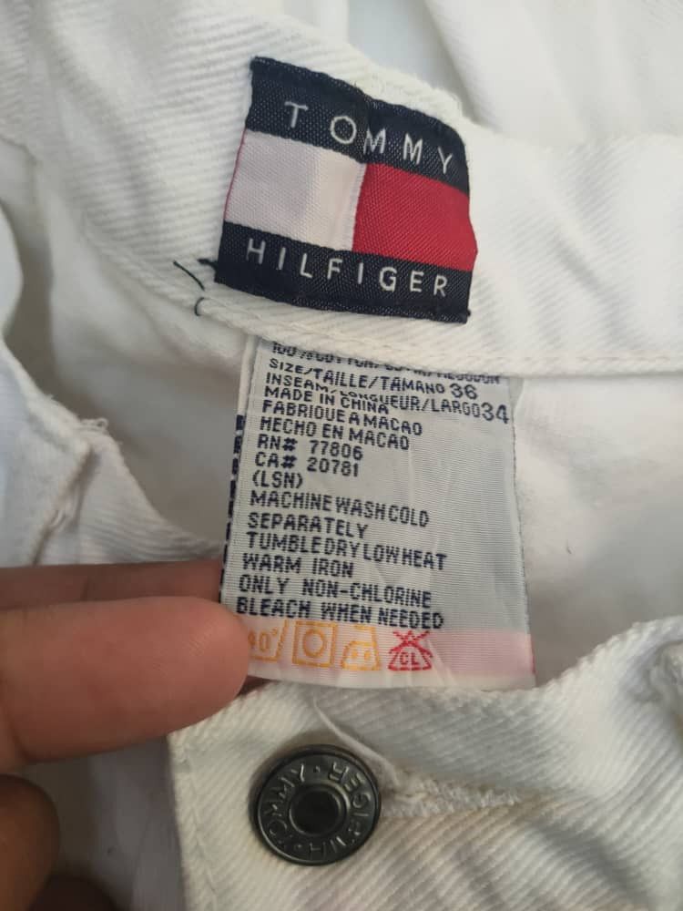 Tommy Hilfiger Vintage Tommy Hilfiger Denim Size US 35 - 5 Thumbnail
