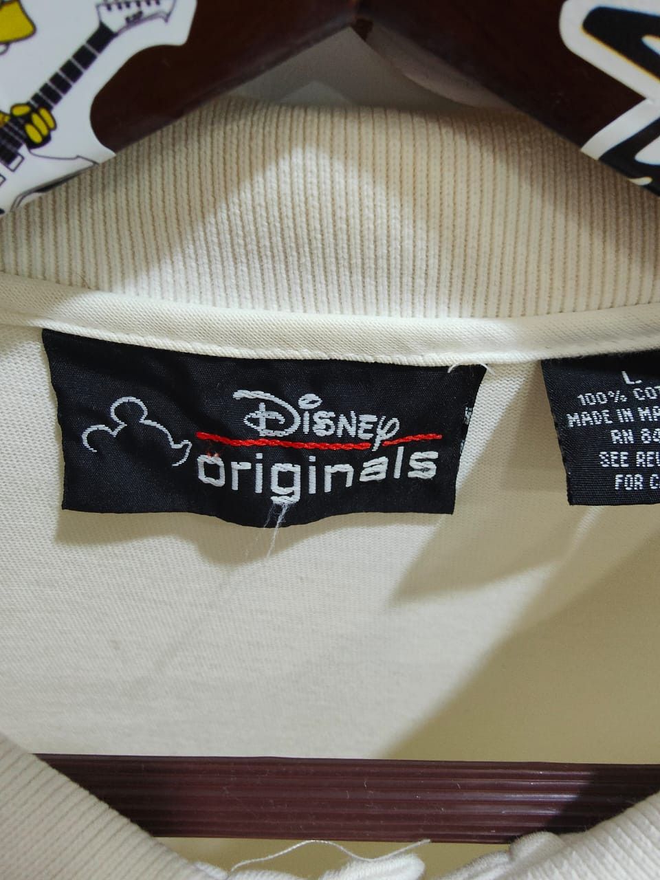 Vintage Disney × Vintage MICKEY polo single stitch Size US L / EU 52-54 / 3 - 4 Thumbnail
