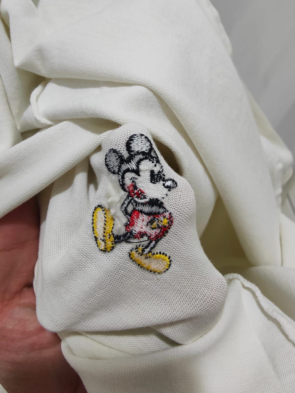 Vintage Disney × Vintage MICKEY polo single stitch Size US L / EU 52-54 / 3 - 12 Thumbnail