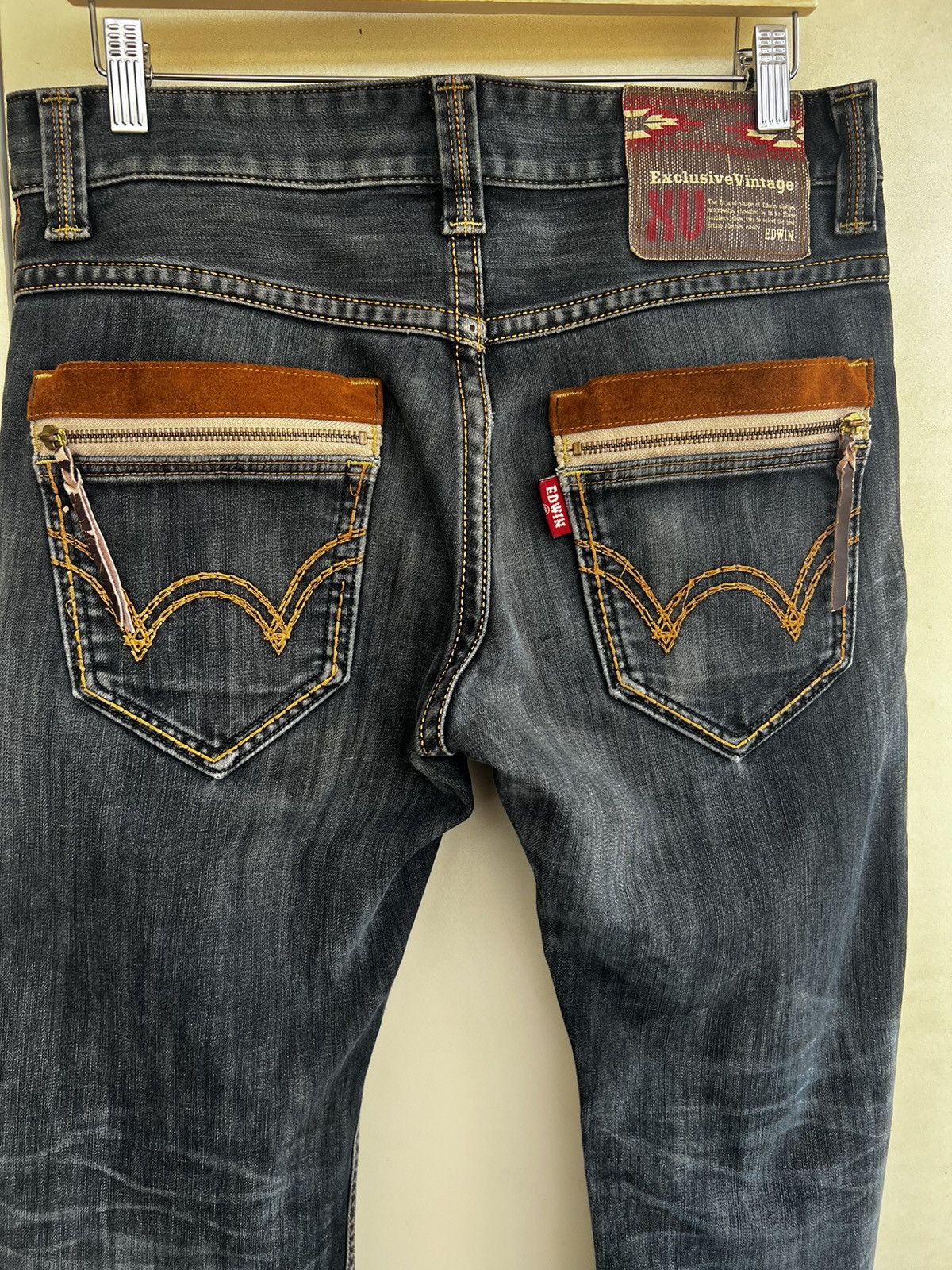 Edwin × Japanese Brand × Vintage 🔥 Vintage Exclusive Vintage Edwin XV Waist 34 Size US 34 / EU 50 - 1 Thumbnail