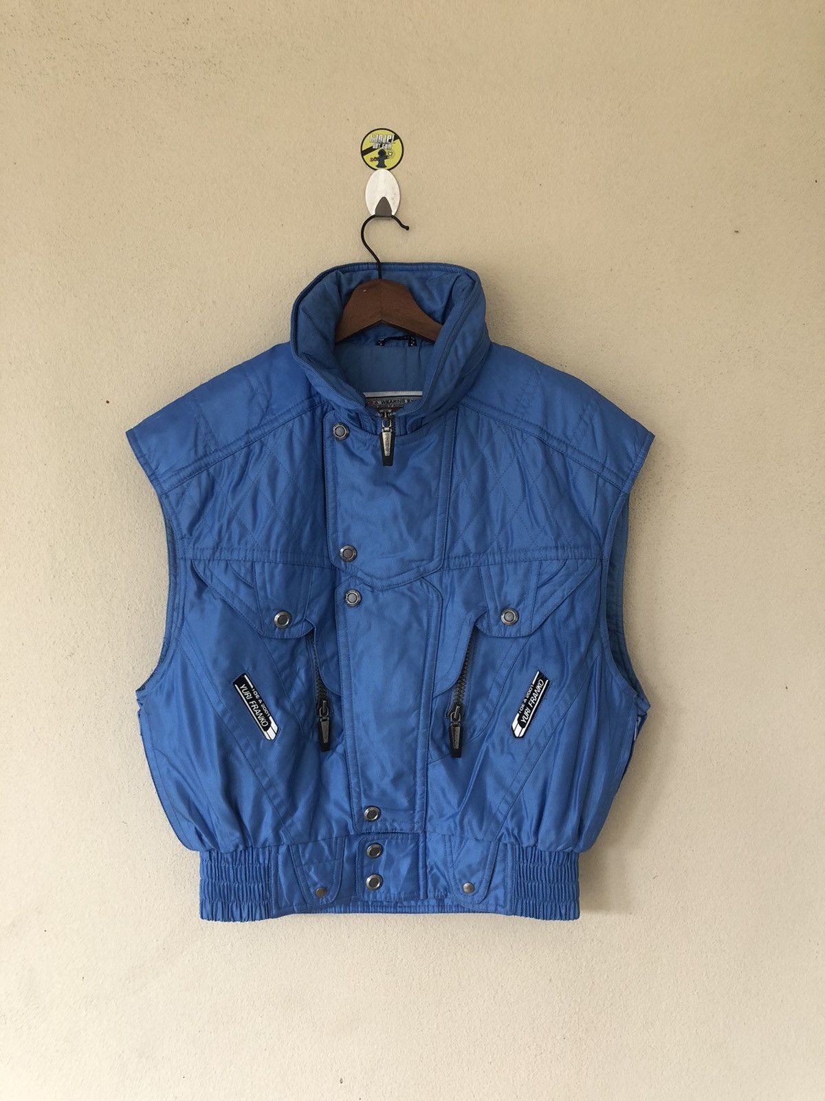 Japanese Brand × Vintage Vintage Yuri Franko y2k Skit Vest Size US M / EU 48-50 / 2 - 1 Thumbnail