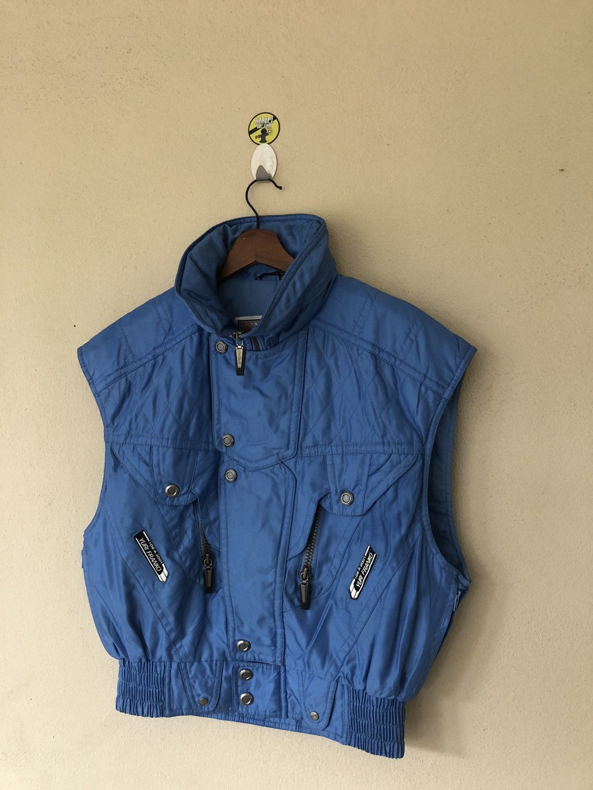 Japanese Brand × Vintage Vintage Yuri Franko y2k Skit Vest Size US M / EU 48-50 / 2 - 2 Thumbnail