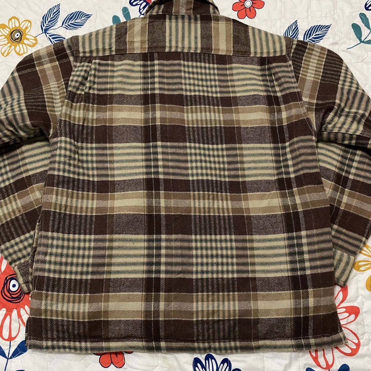 Designer × Japanese Brand × Kansai Yamamoto Steals🔥Vintage Shadow Plaid Zip Up Jacket Size US M / EU 48-50 / 2 - 6 Thumbnail