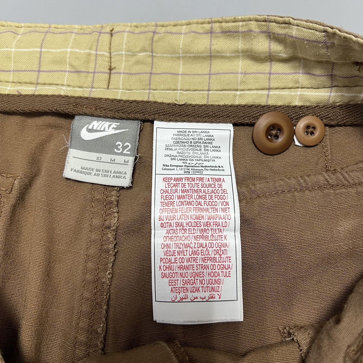 Nike × Vintage Vintage Nike Cargo shorts y2k Size US 32 / EU 48 - 9 Thumbnail