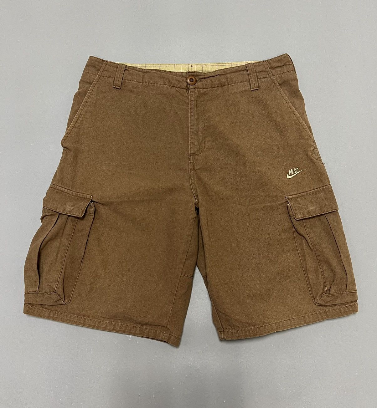 Nike × Vintage Vintage Nike Cargo shorts y2k Size US 32 / EU 48 - 1 Thumbnail