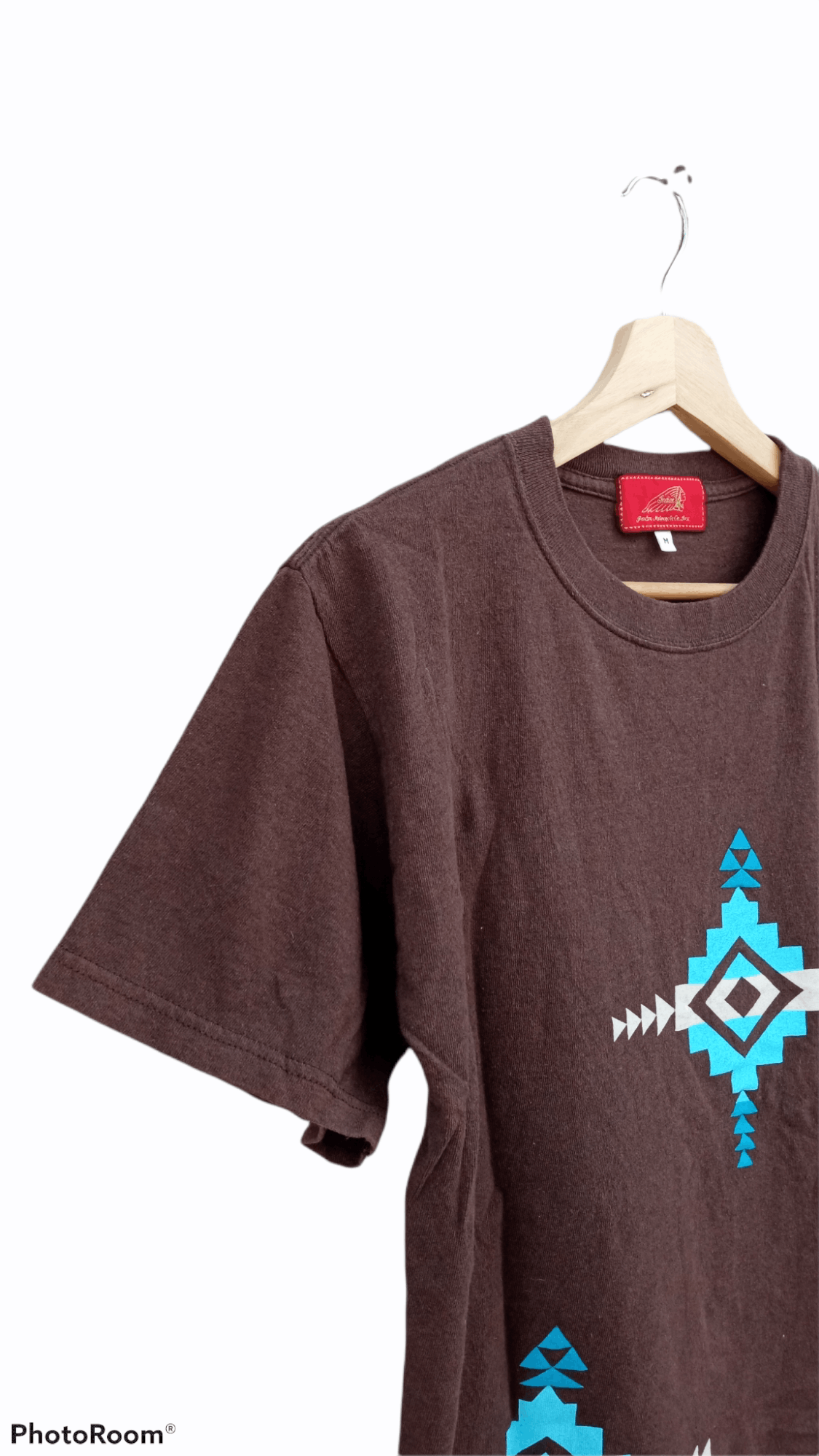 Indian Motorcycle × Japanese Brand × Vintage 🔥🔥Indian Motorcycle Native Chimayo Printed T-Shirt Size US S / EU 44-46 / 1 - 8 Thumbnail