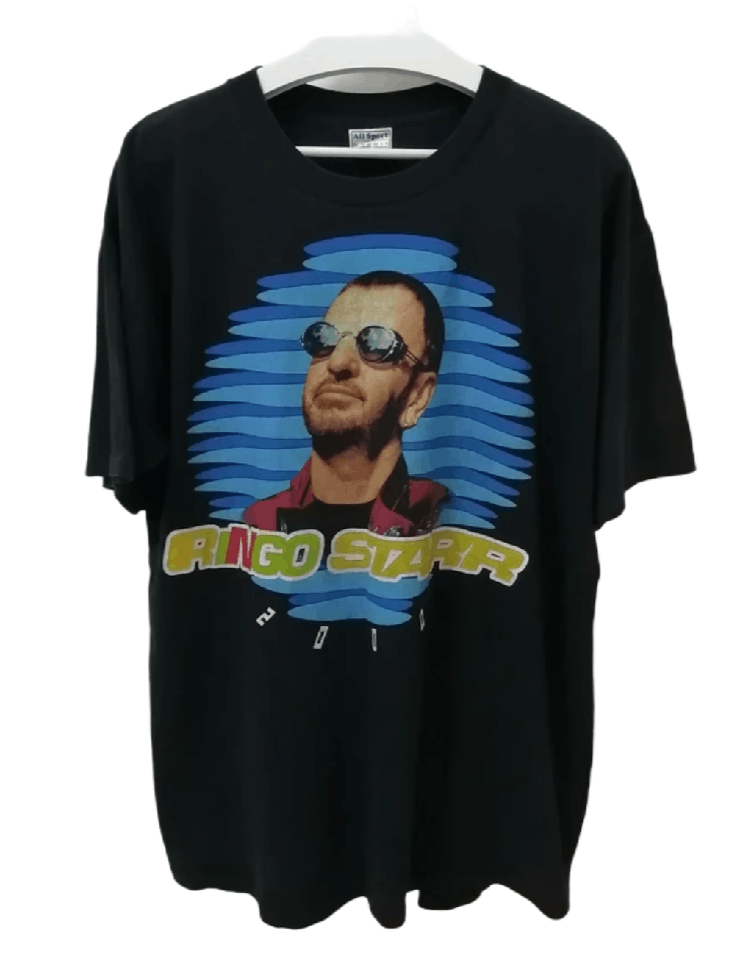 Band Tees Vintage RINGO STARR The Beatles Drummer T-Shirt Size US XL / EU 56 / 4 - 1 Thumbnail