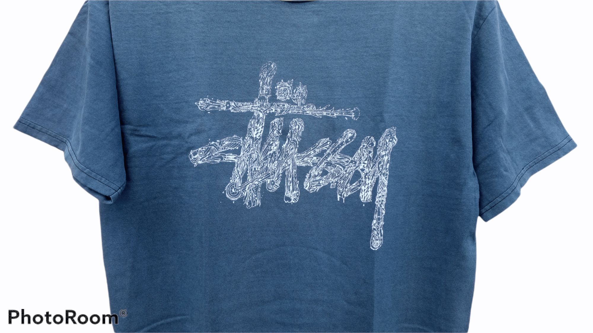 Stussy × Vintage 🔥🔥Vintage 90's Stussy Spell Out Distressed T-Shirt Size US M / EU 48-50 / 2 - 11 Thumbnail