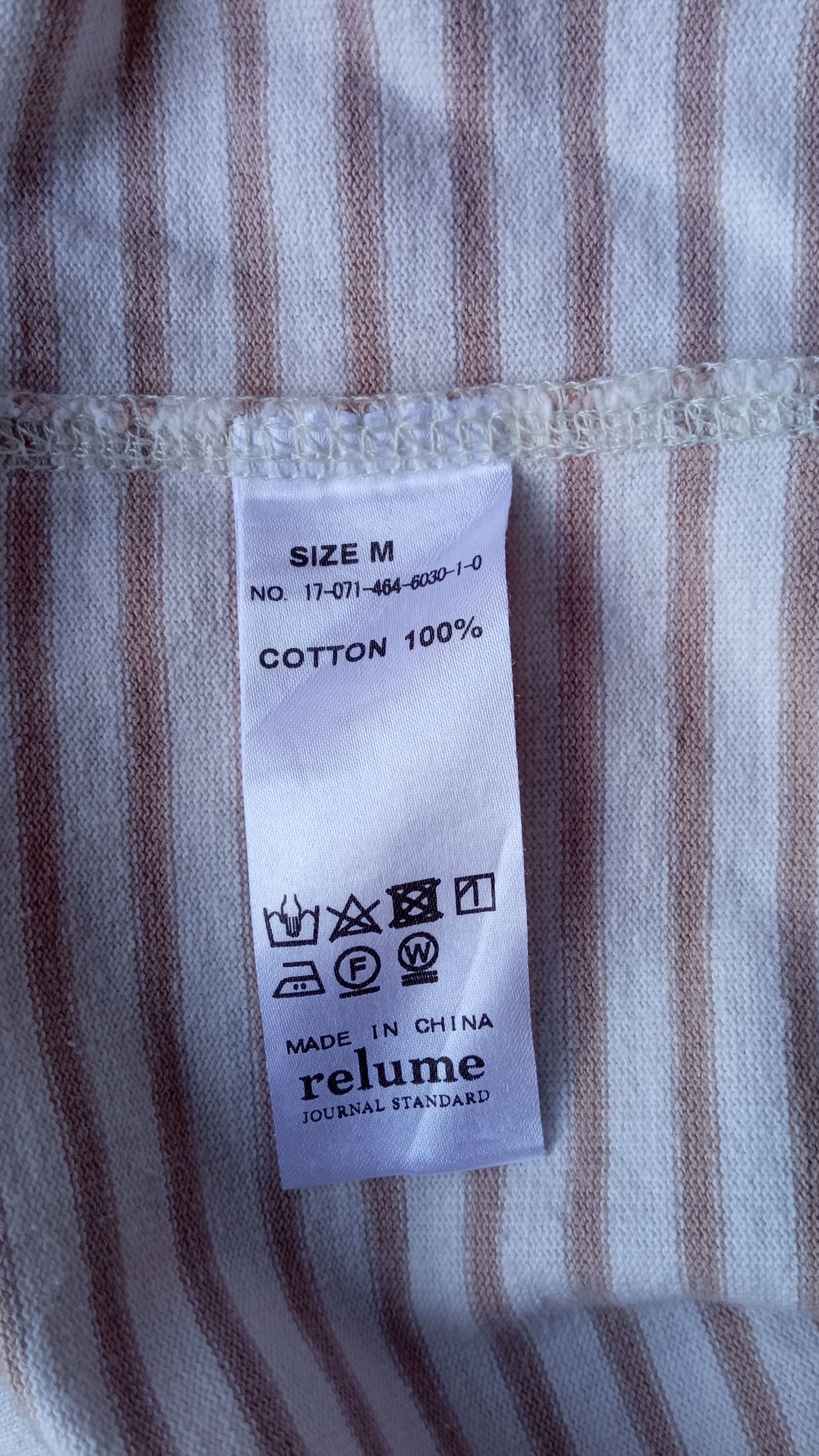 Japanese Brand × Journal Standard Relume Journal Standard Border Striped T-Shirt Size US M / EU 48-50 / 2 - 9 Thumbnail