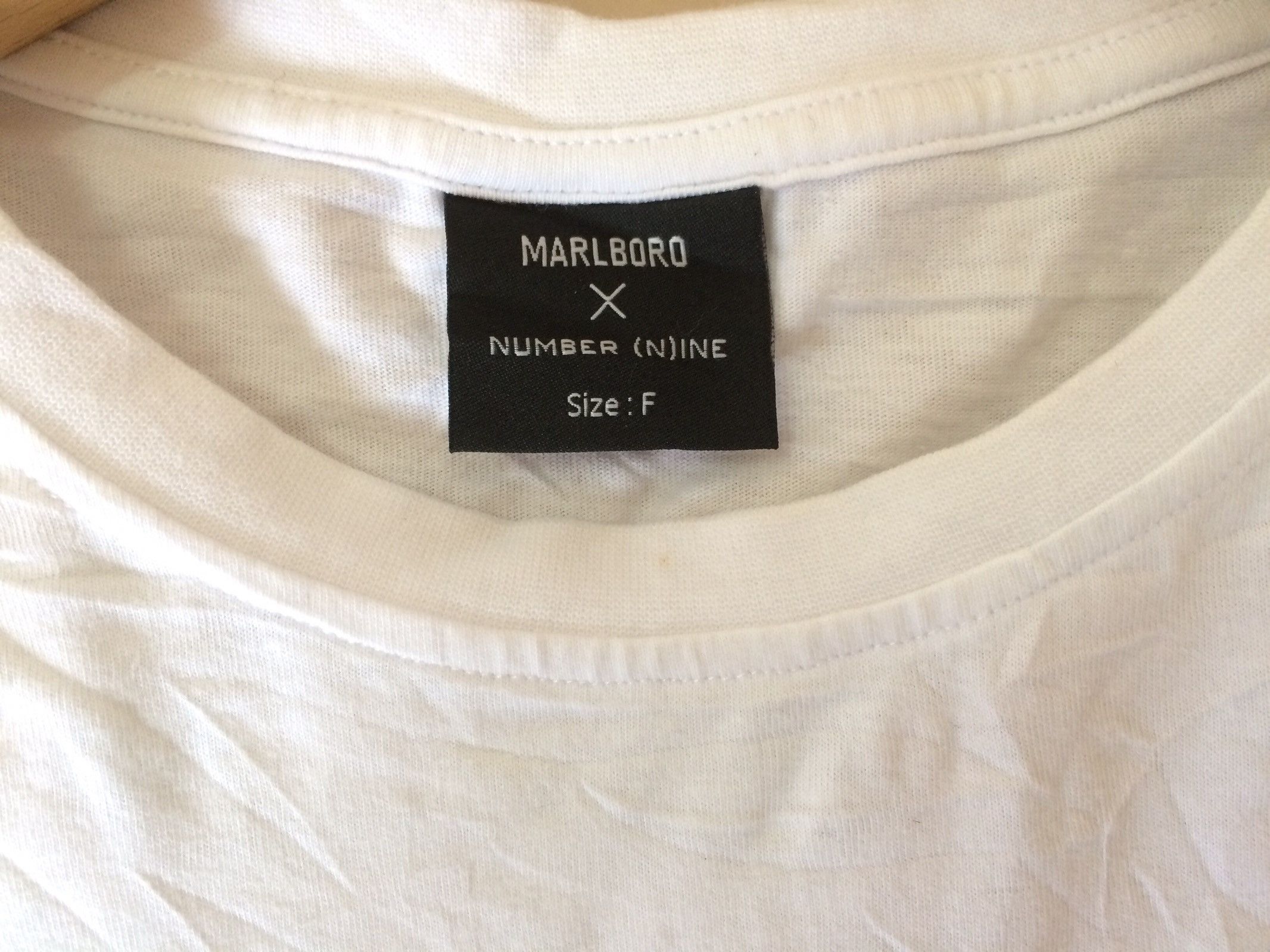 Japanese Brand × Marlboro × Number (N)ine 🔥🔥Marlboro x Number Nine T-Shirt Size US M / EU 48-50 / 2 - 8 Thumbnail
