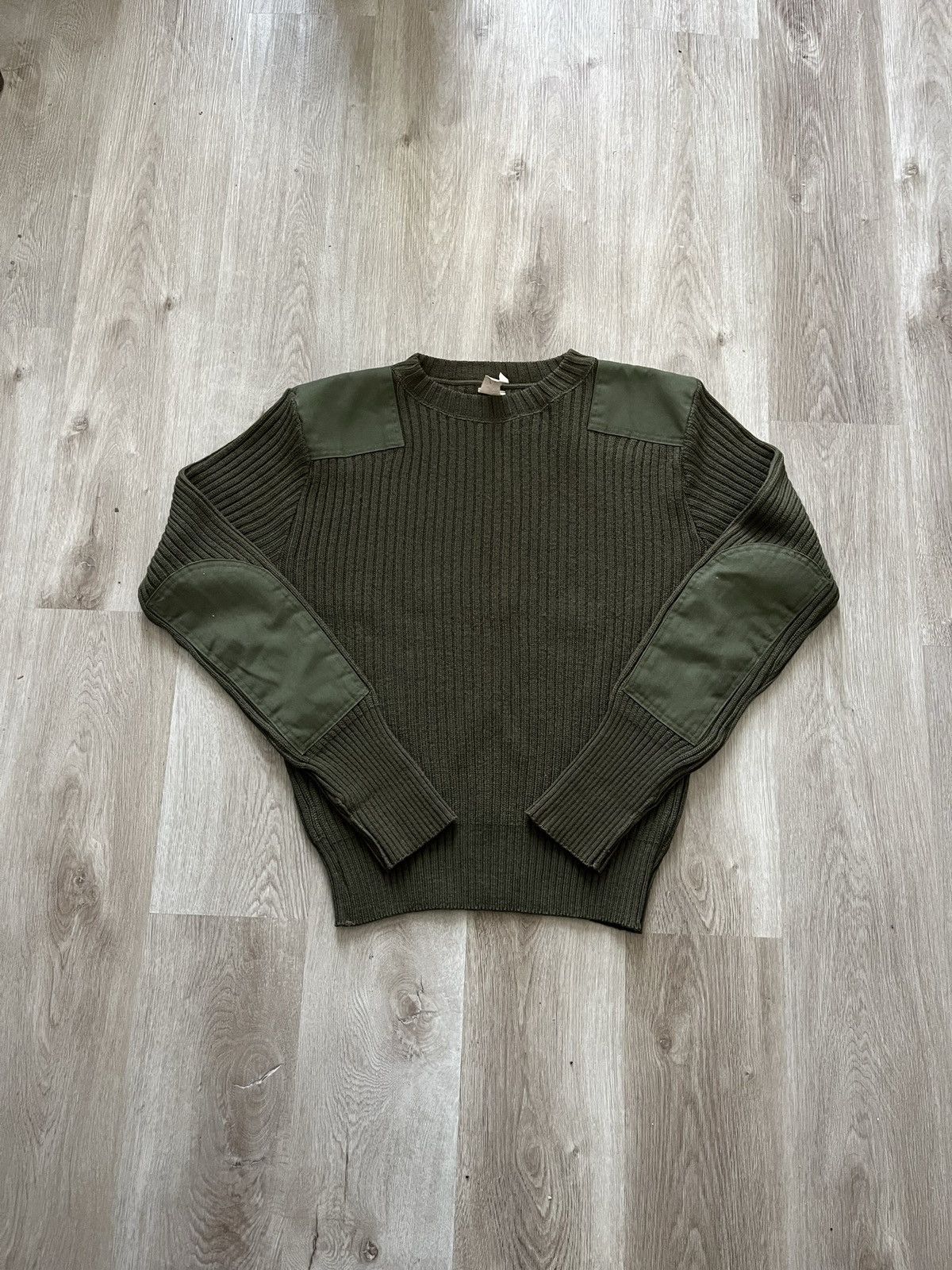 Vintage Black Brigade Quartermasters British Military Sweater Pullover