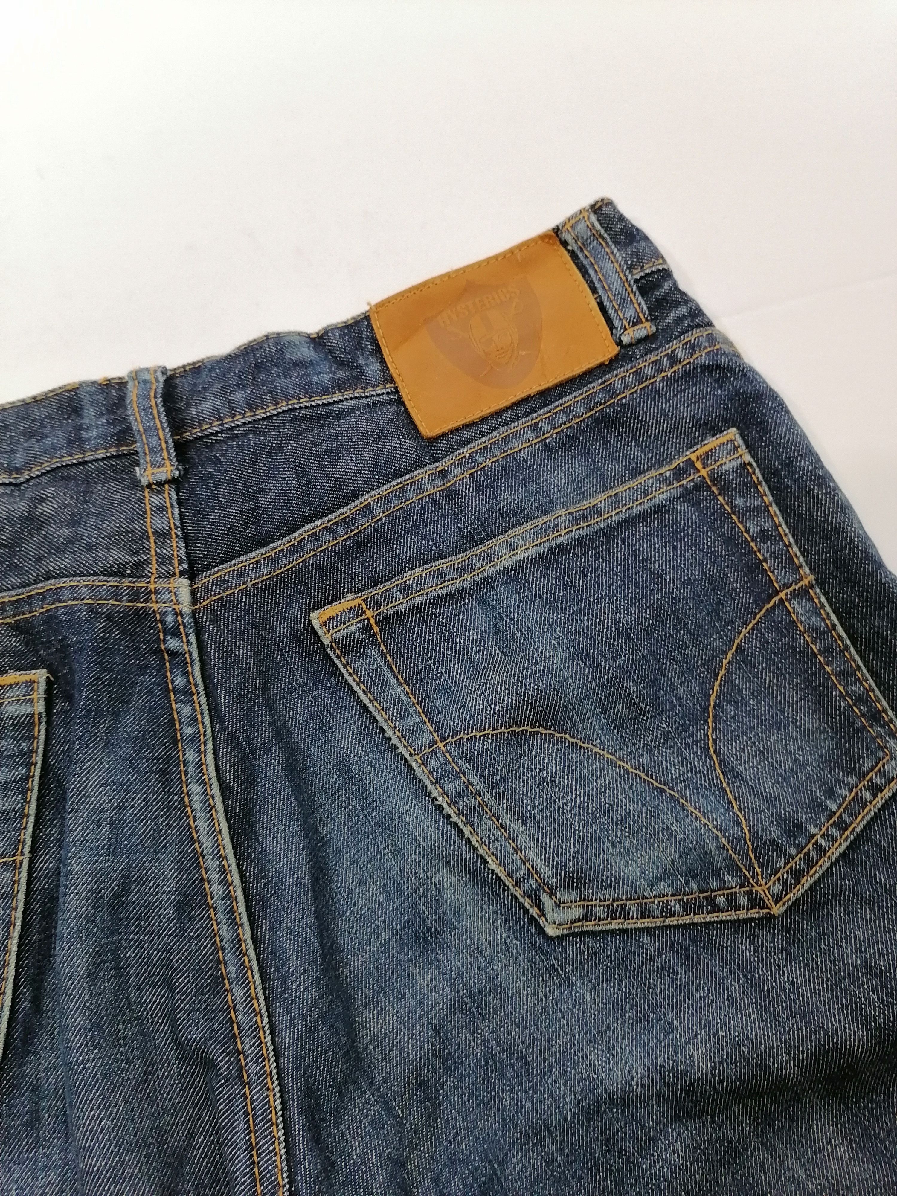 Hysteric Glamour × Japanese Brand Hysterics Rider Denim Jeans Size US 30 / EU 46 - 6 Thumbnail