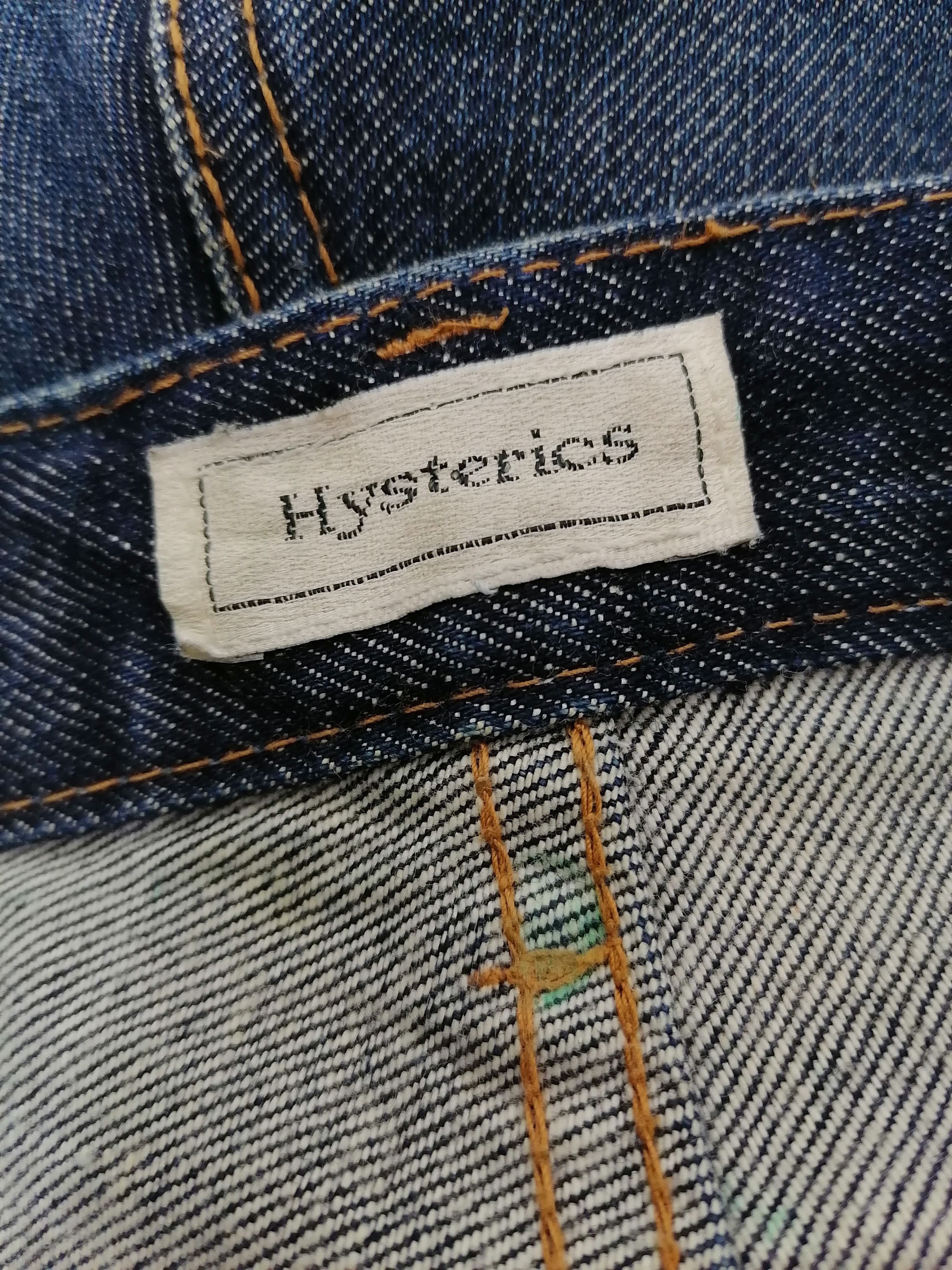Hysteric Glamour × Japanese Brand Hysterics Rider Denim Jeans Size US 30 / EU 46 - 5 Thumbnail