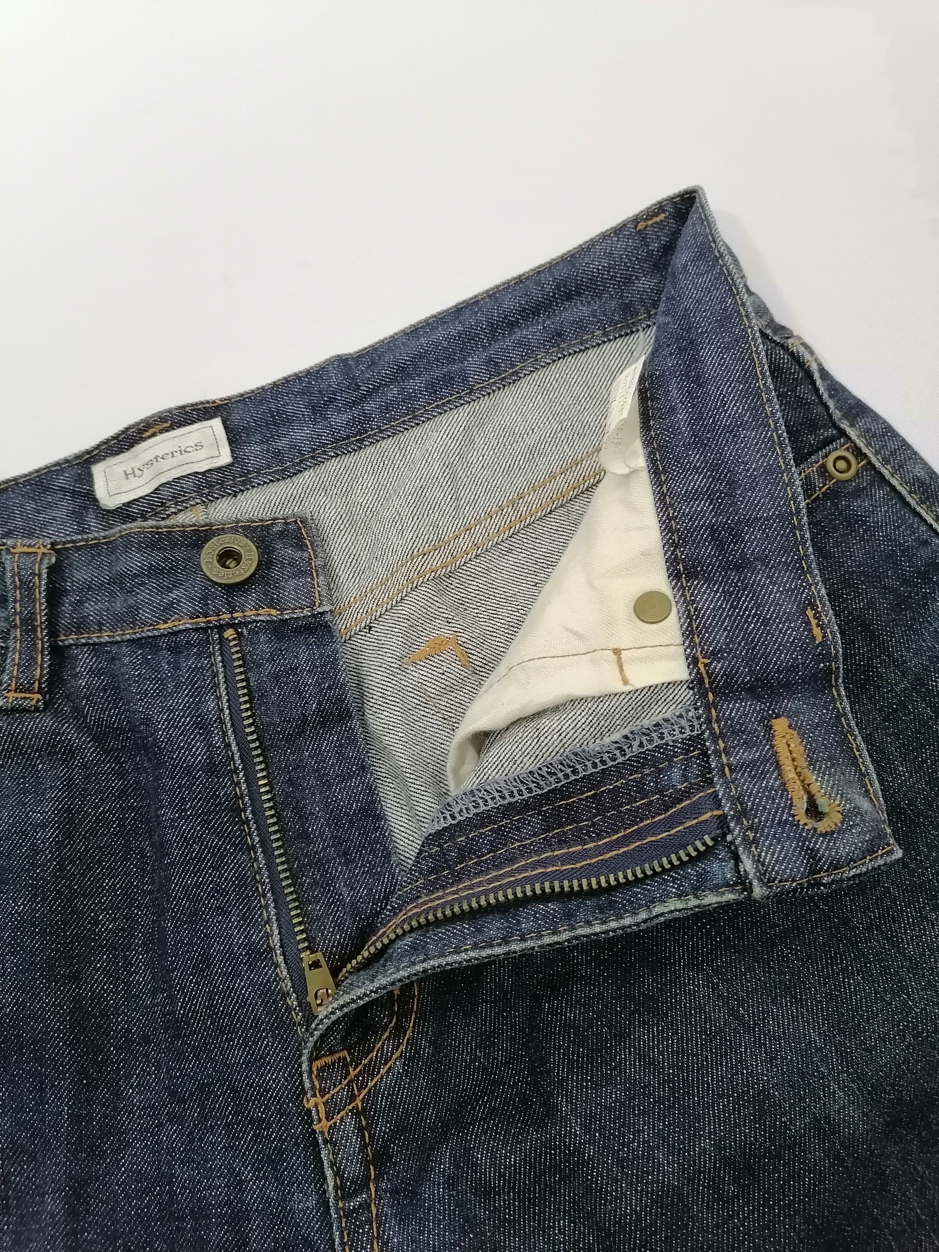 Hysteric Glamour × Japanese Brand Hysterics Rider Denim Jeans Size US 30 / EU 46 - 2 Thumbnail