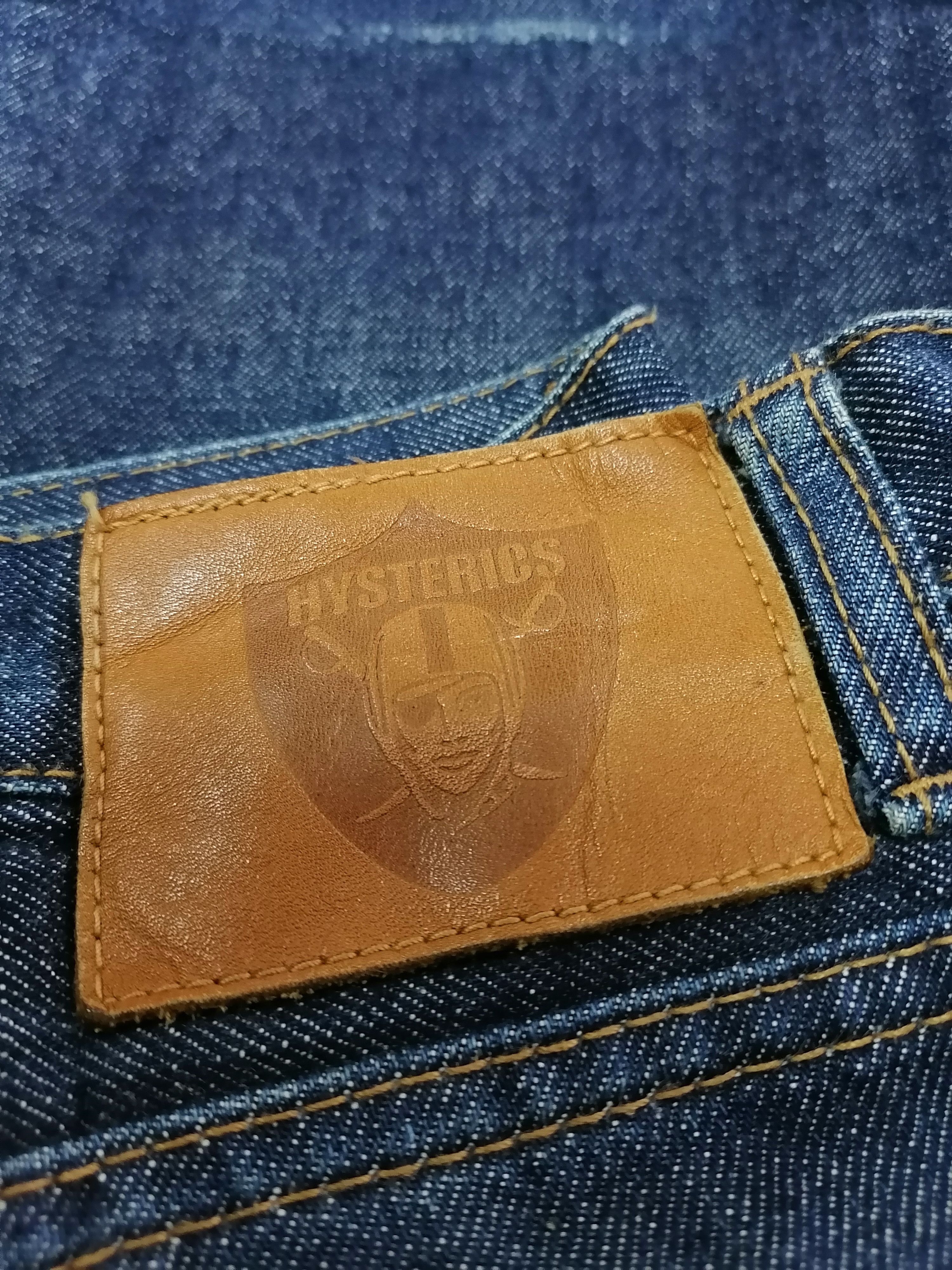 Hysteric Glamour × Japanese Brand Hysterics Rider Denim Jeans Size US 30 / EU 46 - 8 Thumbnail