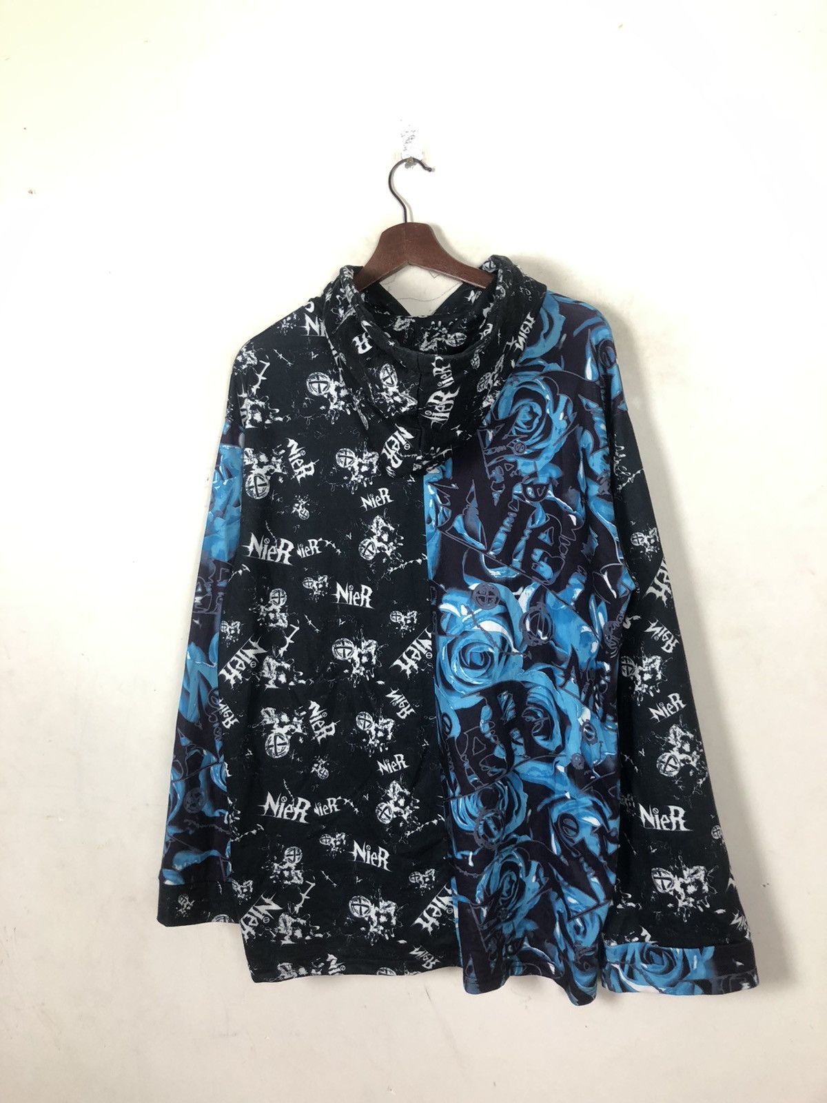 Japanese Brand × Seditionaries Nier Overprinted Punk Style Hoodie Size US L / EU 52-54 / 3 - 6 Thumbnail