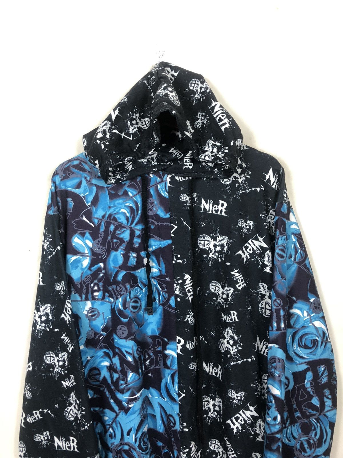 Japanese Brand × Seditionaries Nier Overprinted Punk Style Hoodie Size US L / EU 52-54 / 3 - 4 Thumbnail