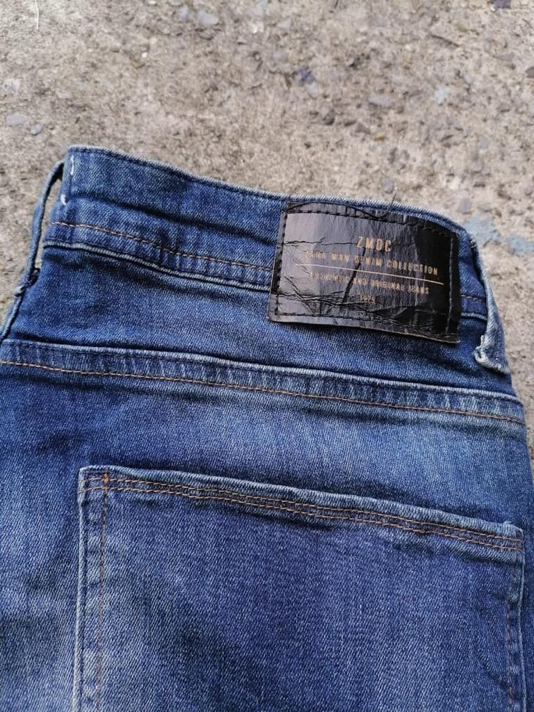 Zara Zara Man Camo Side Pocket Denim Jeans Size US 34 / EU 50 - 3 Thumbnail