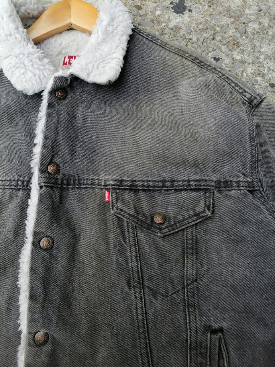 Levi's Levi's Sherpa Chore Denim Jacket Size US M / EU 48-50 / 2 - 5 Thumbnail